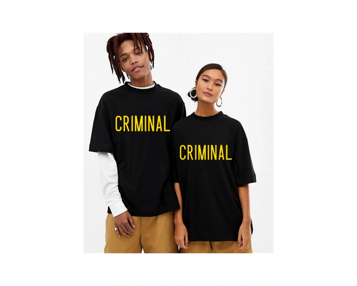 Criminal Oversize Tişört