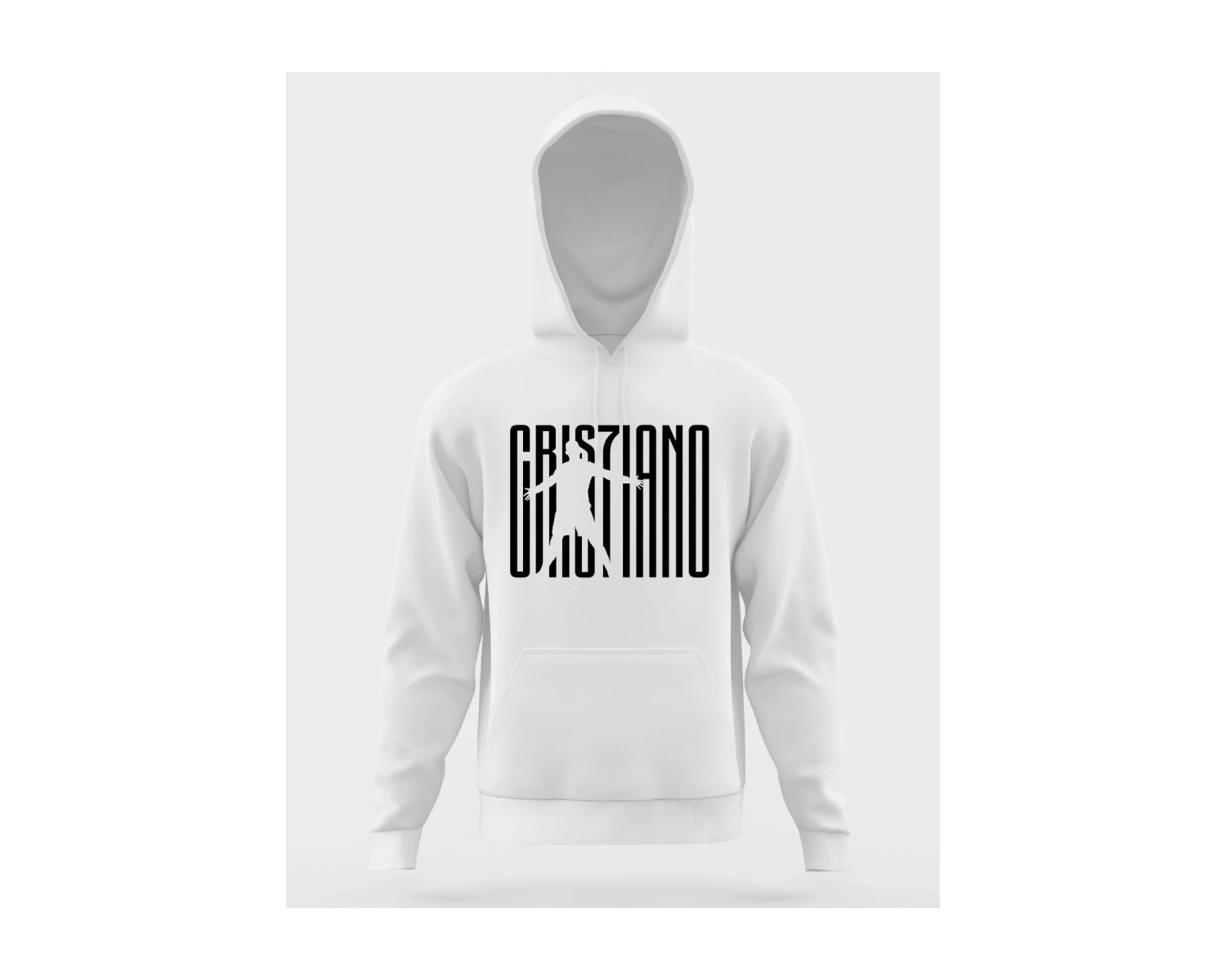 Cristiano Ronaldo Unisex Kapüşönlu Hoodie