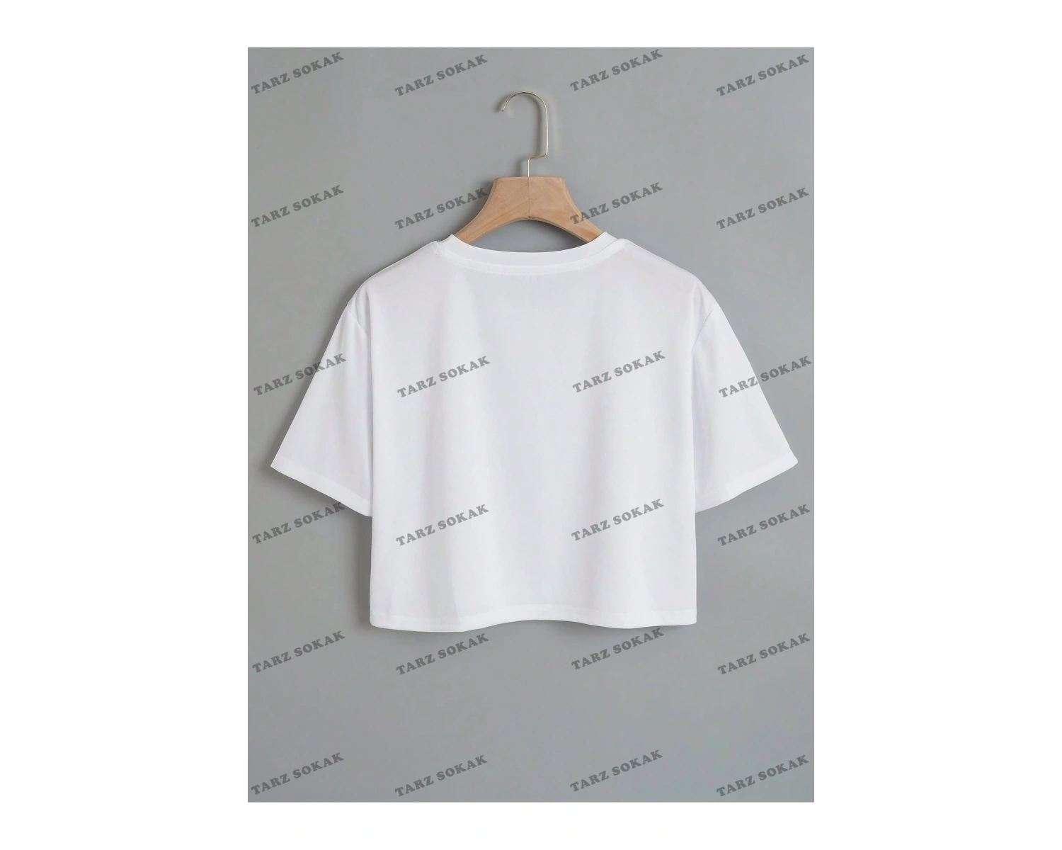 Crop CKOD-232913 Kalp Desenli Kısa