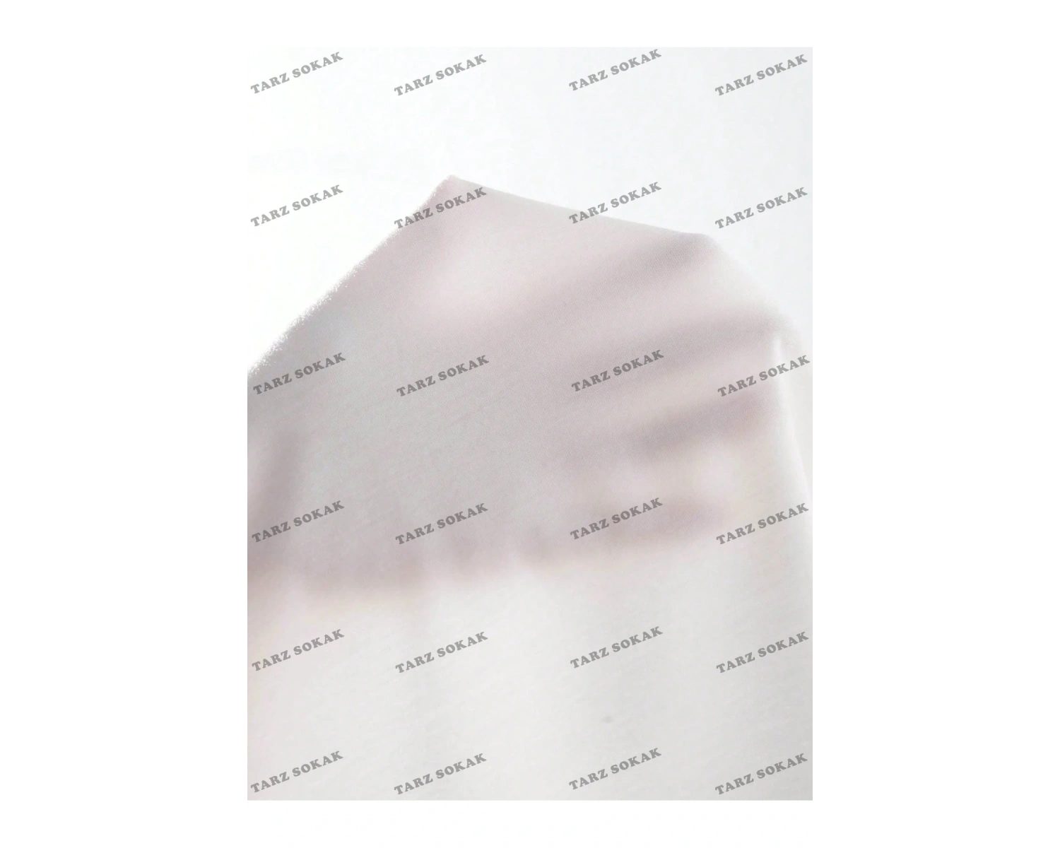 Crop CKOD-232913 Pamuk Damla Omuz Düz Kısa