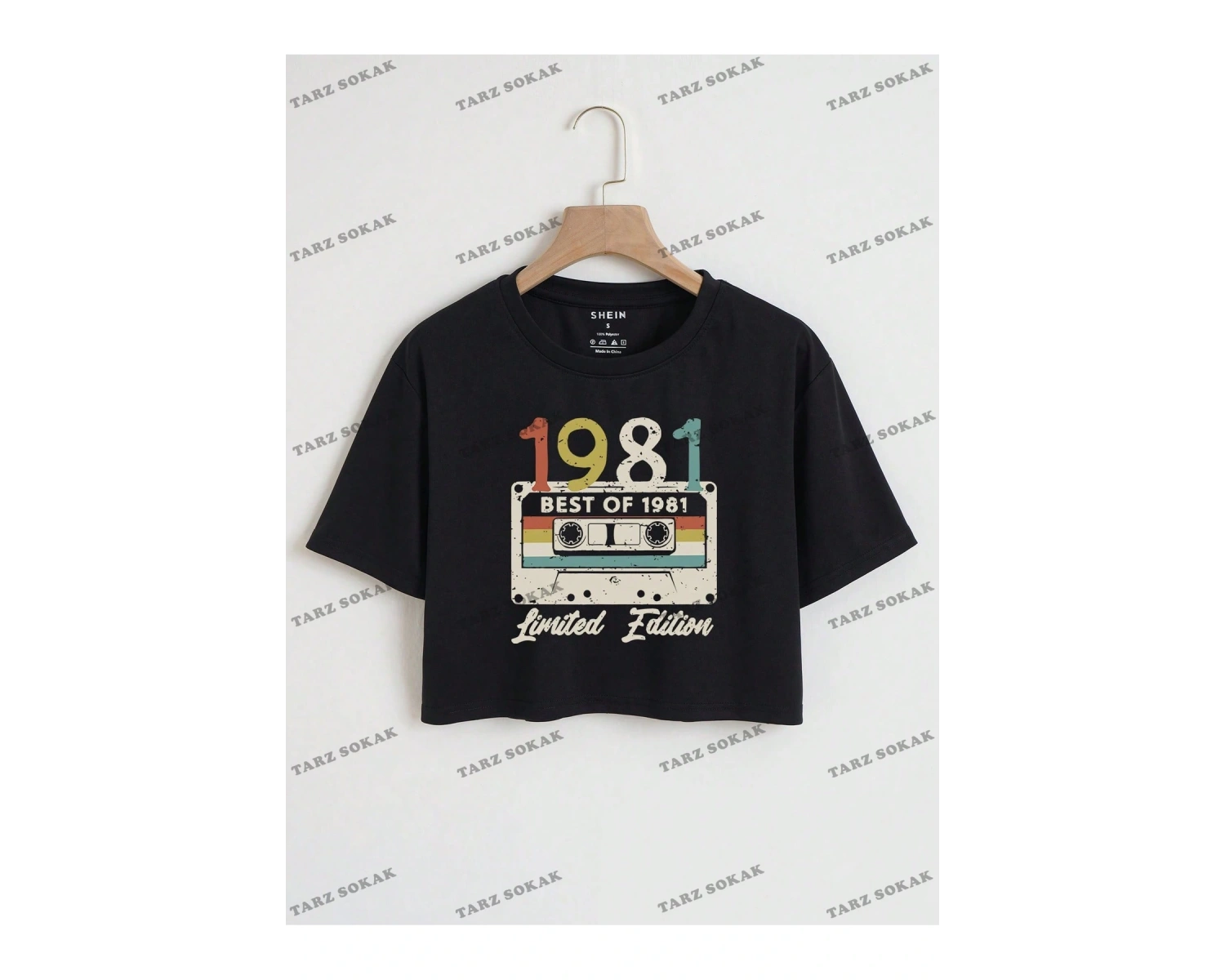 Crop CKOD-232913 Ses Kaset Ve Mektup Grafik Kırpma