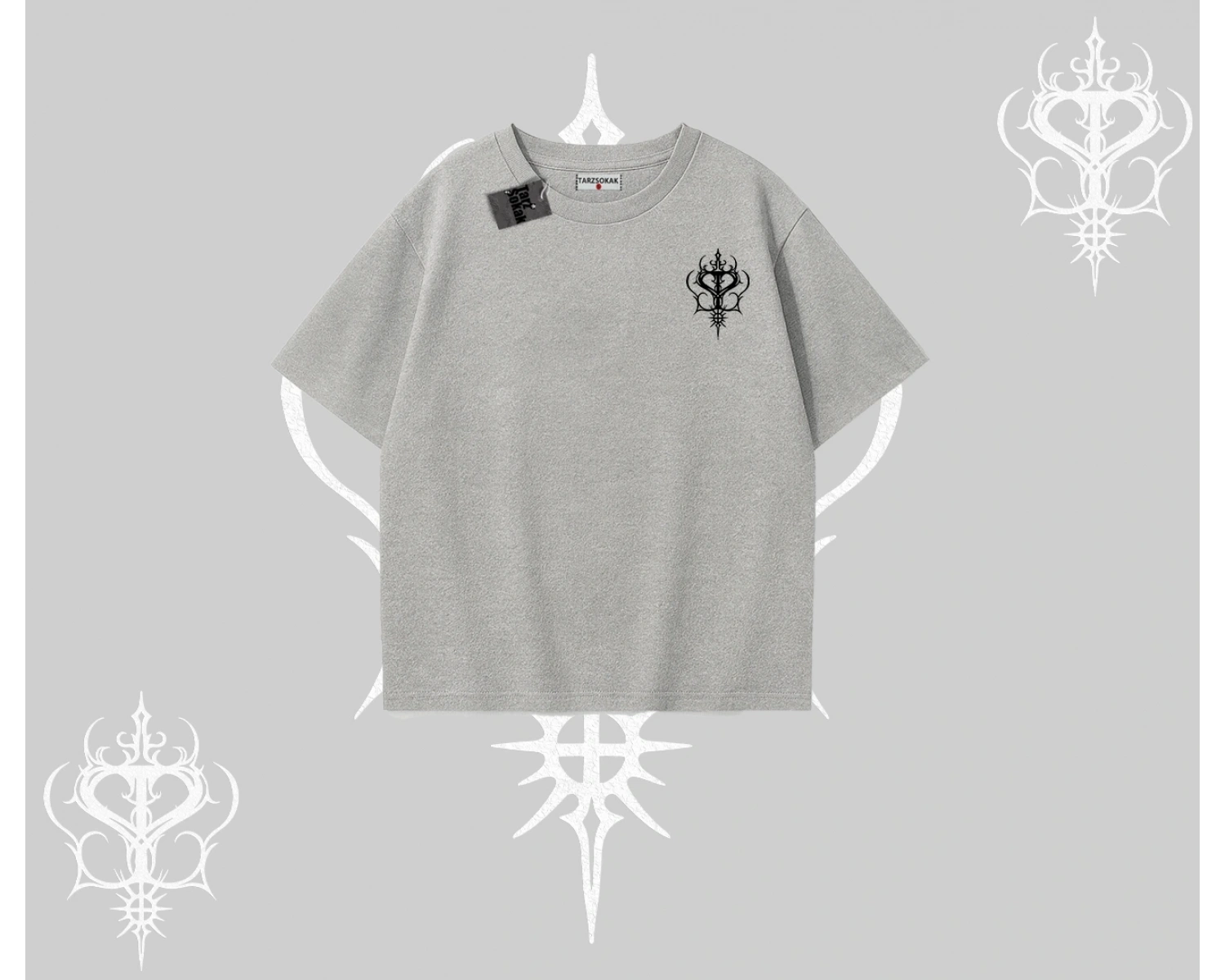 Cute Princess Kedi Tasarımlı Arka Baskılı Oversize Tshirt