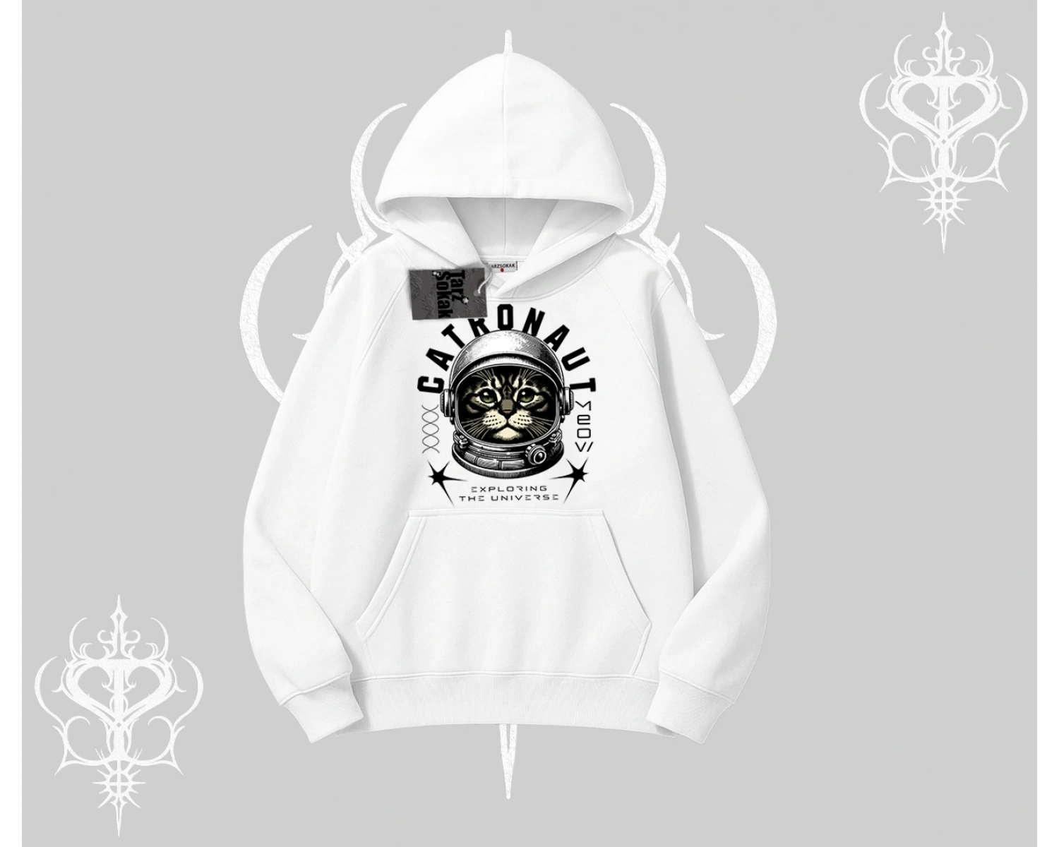 Cuteness Overload Kedi Baskılı Kolsuz Tshirt