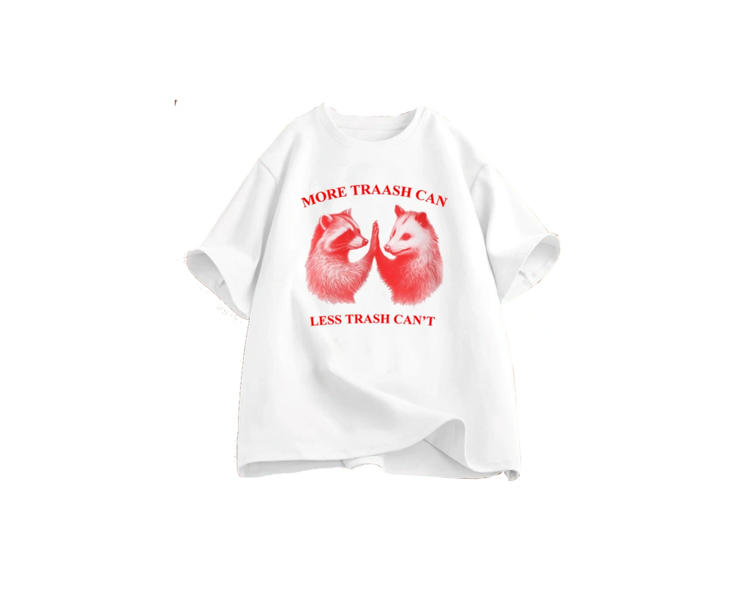 Daha fazla çöp tenekesi daha az çöp tenekesi t T-shirt pamuk boy erkek giyim grafik Tees Unis 3002