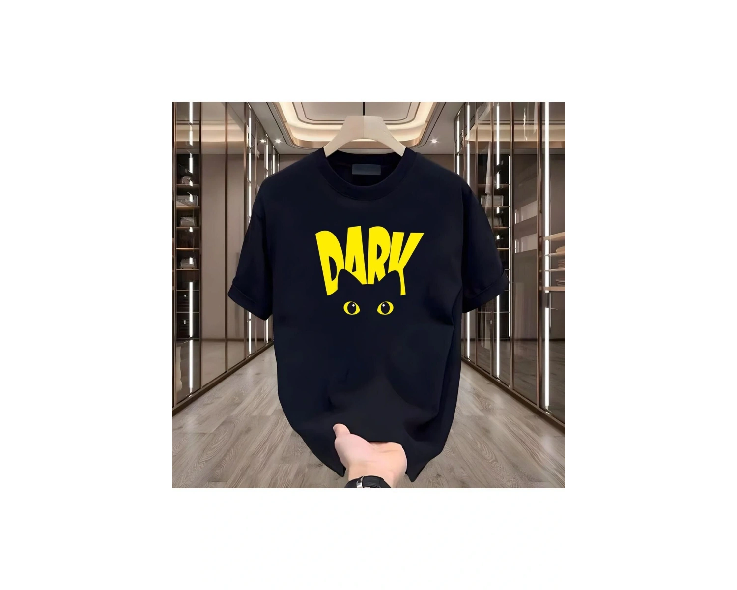 Dark Baskılı Beyaz Erkek