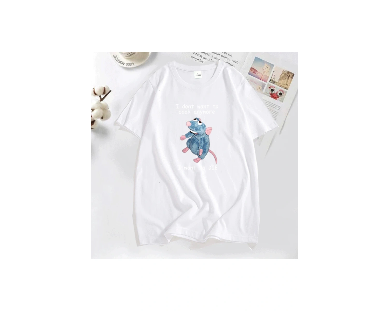 Dexter Morgan Kedi T-shirt Komik Pamuk Kısa Kollu O Boyun Tshirt Unisex Streetwear Erkek Giys 2802