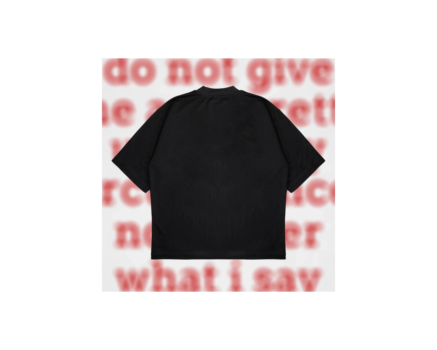 Do Not Give Me Cigarette Oversize Unisex Pamuklu Nefes Alan Kalın Kumaşlı