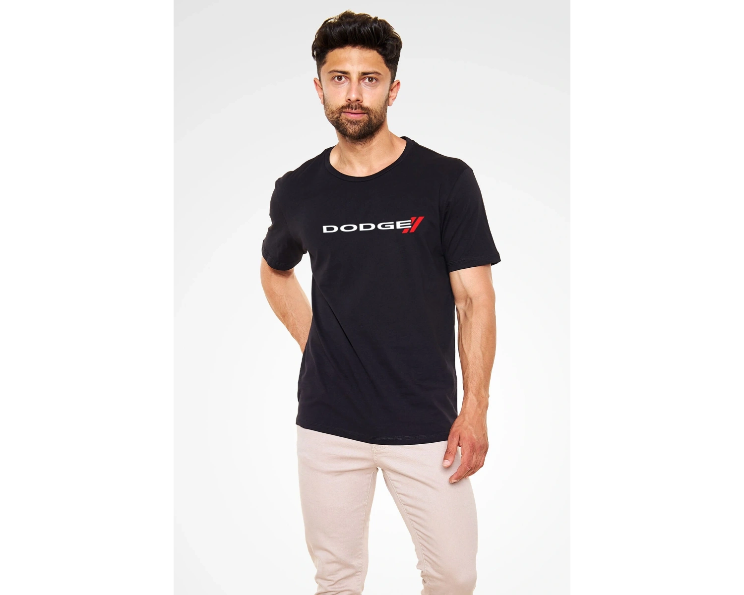 Dodge Siyah Unisex Tişört T-Shirt