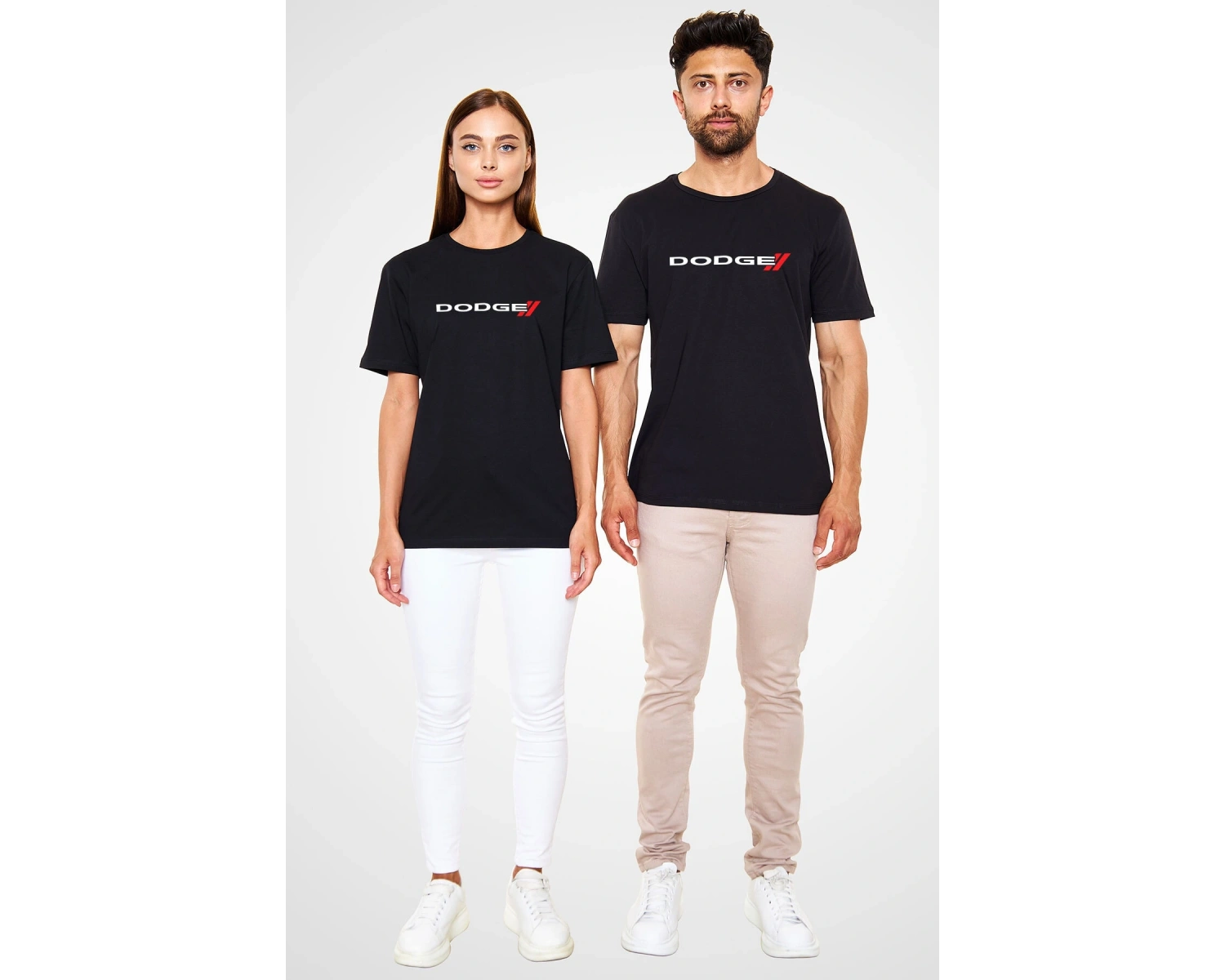 Dodge Siyah Unisex Tişört T-Shirt