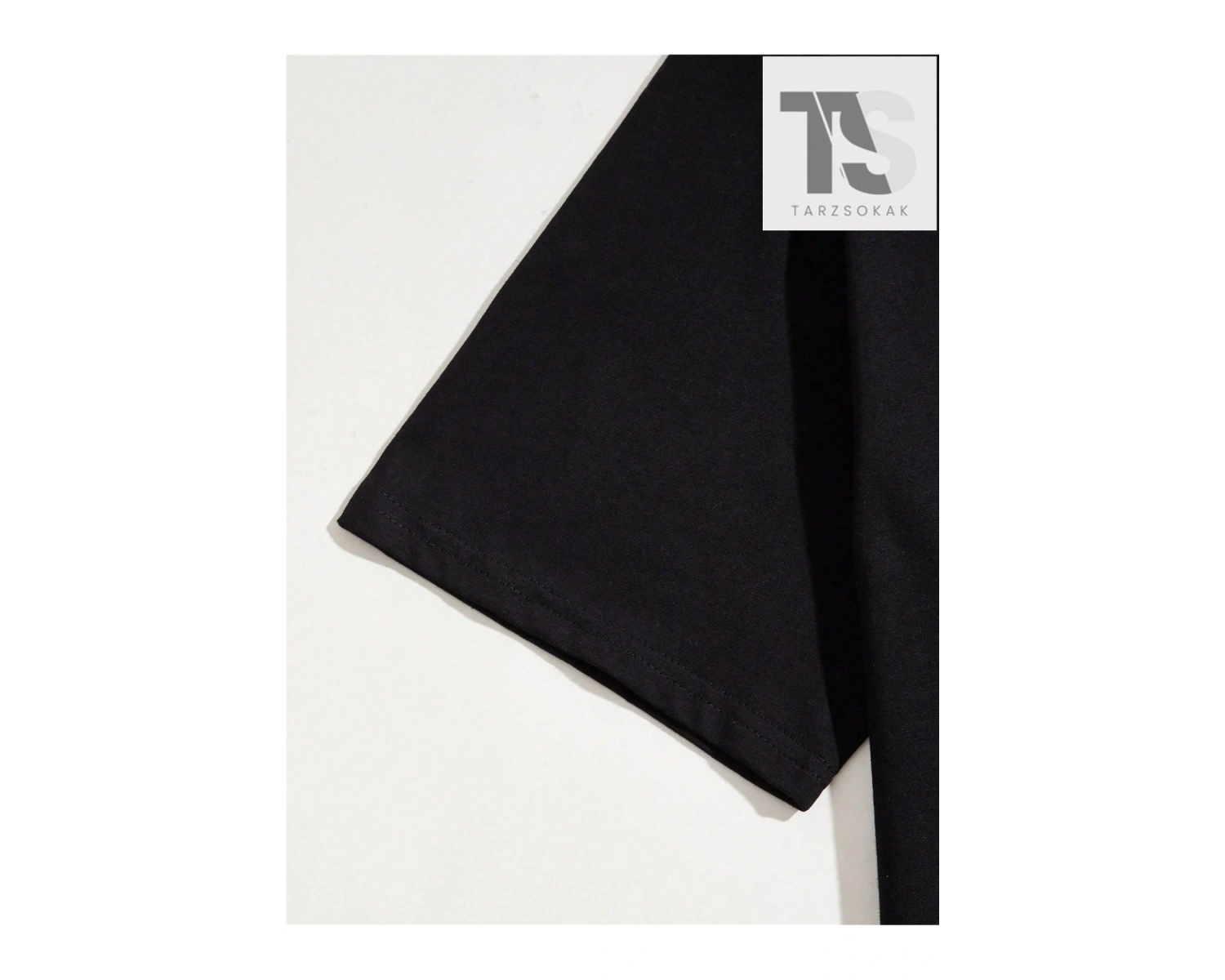 Erkek Araba ve Slogan Grafikli Düşük Omuz Tişörtü