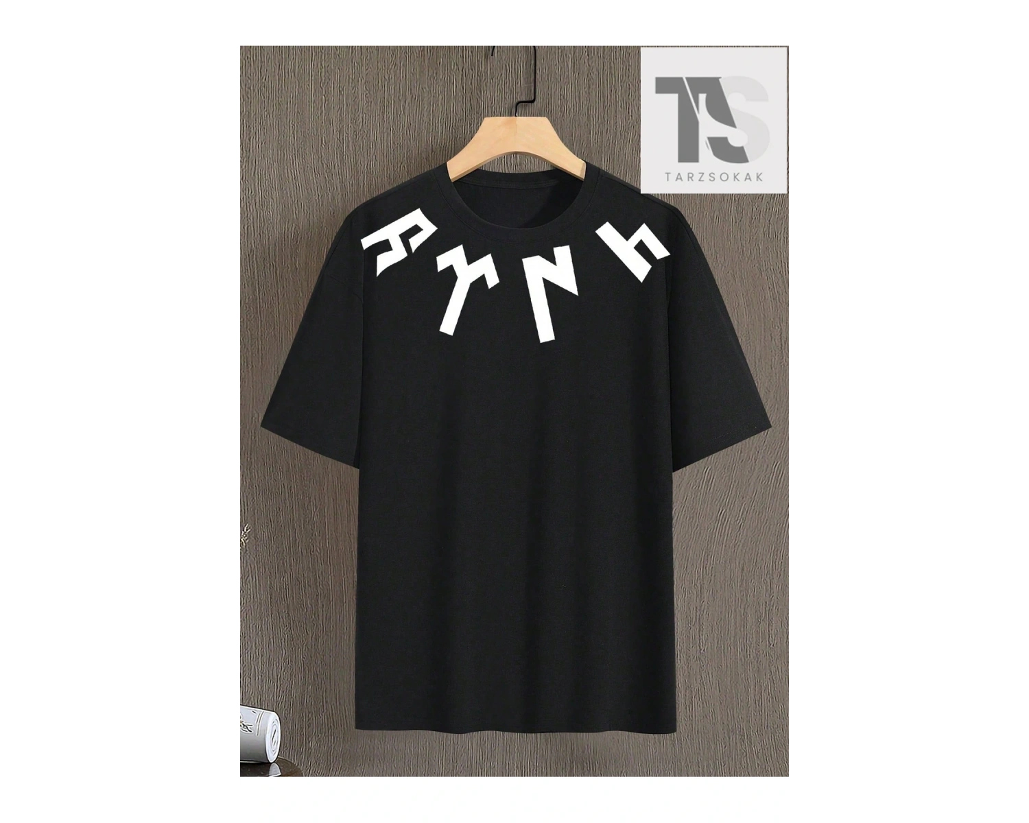 Erkek Baskılı Portre Kısa Kollu Tişört