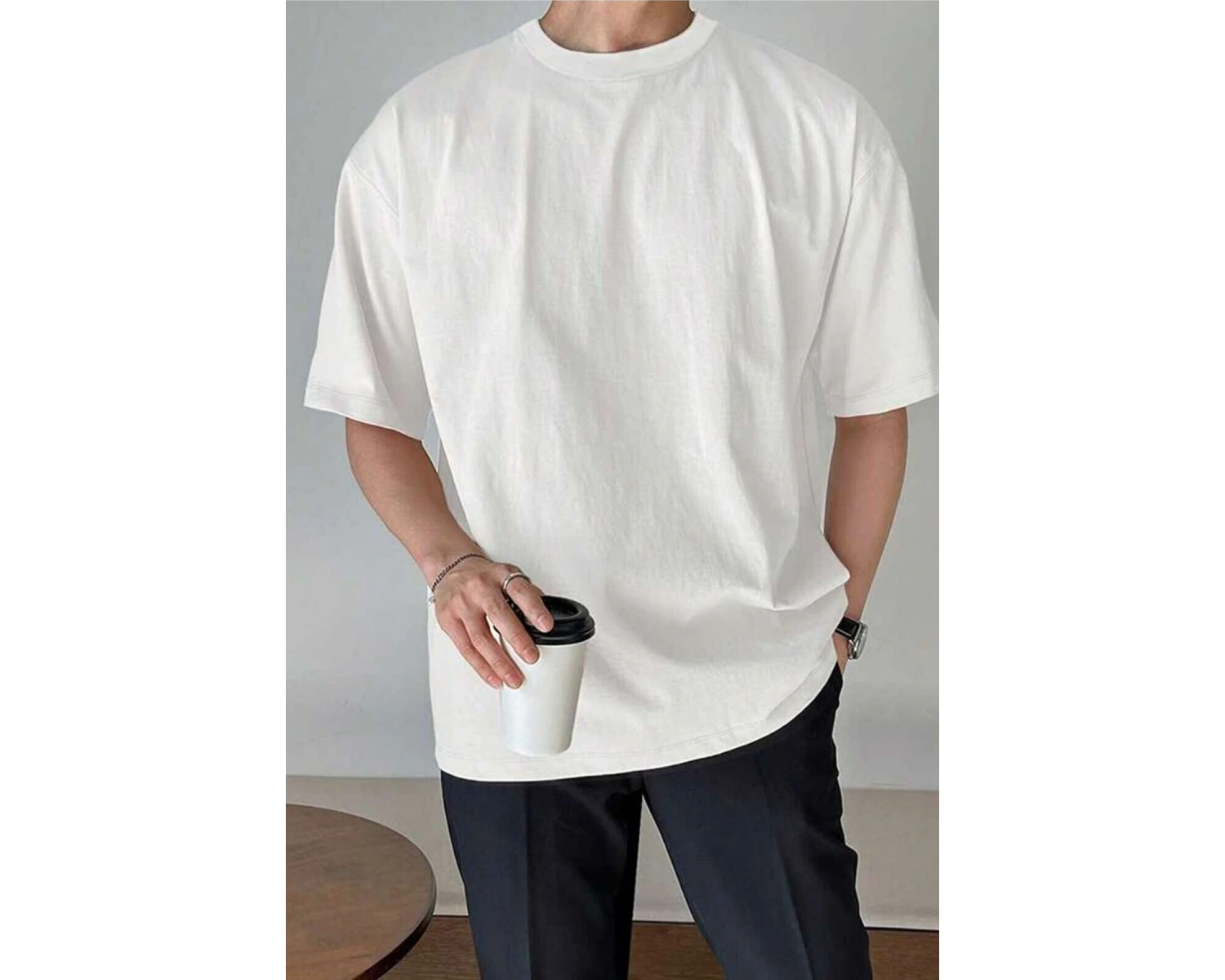 Erkek Bisiklet yaka Basic