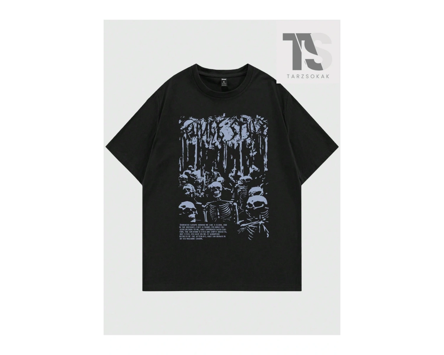 Erkek Çiçek Baskılı Tişört