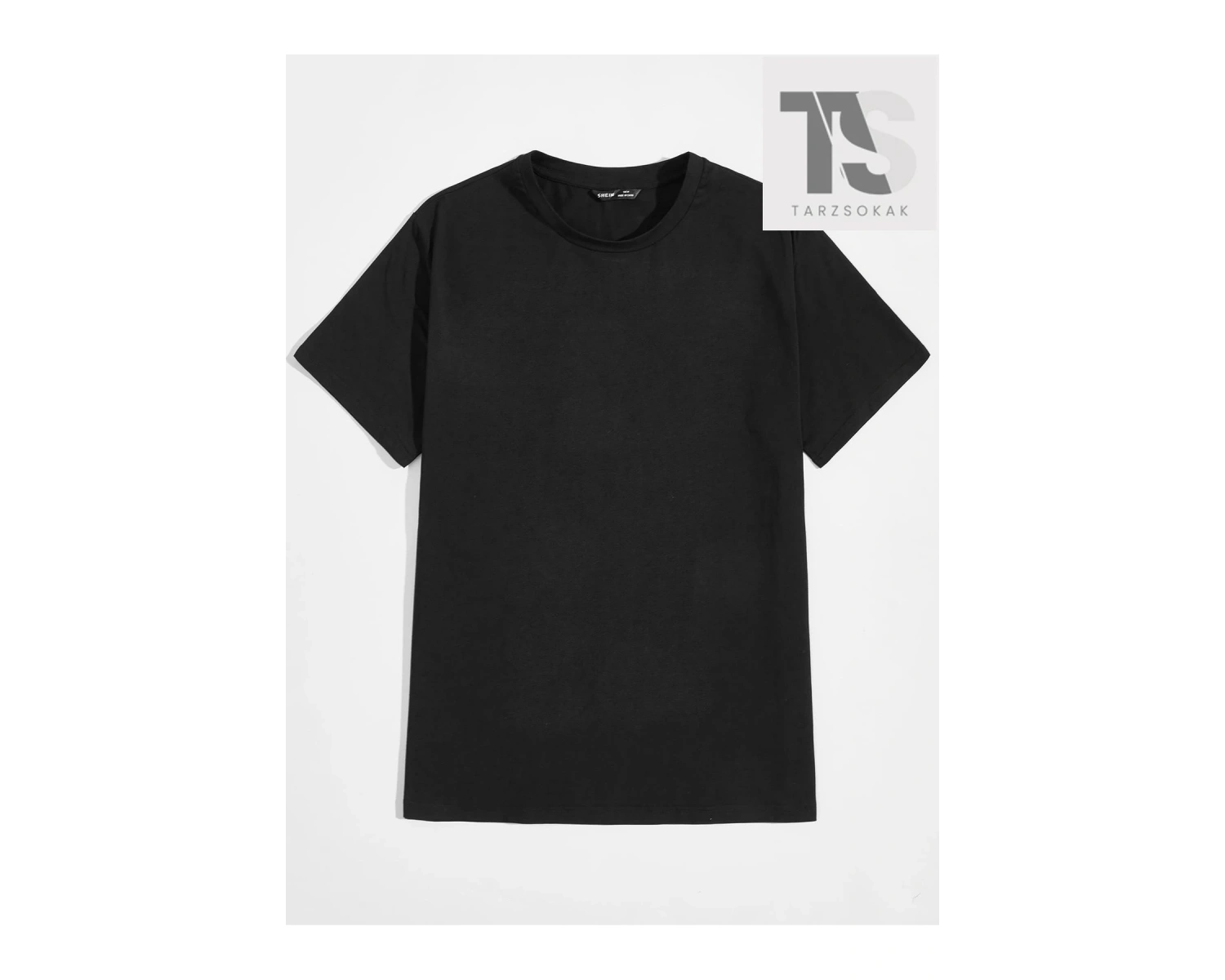 Erkek Çiçek ve Harf Grafikli Tişört