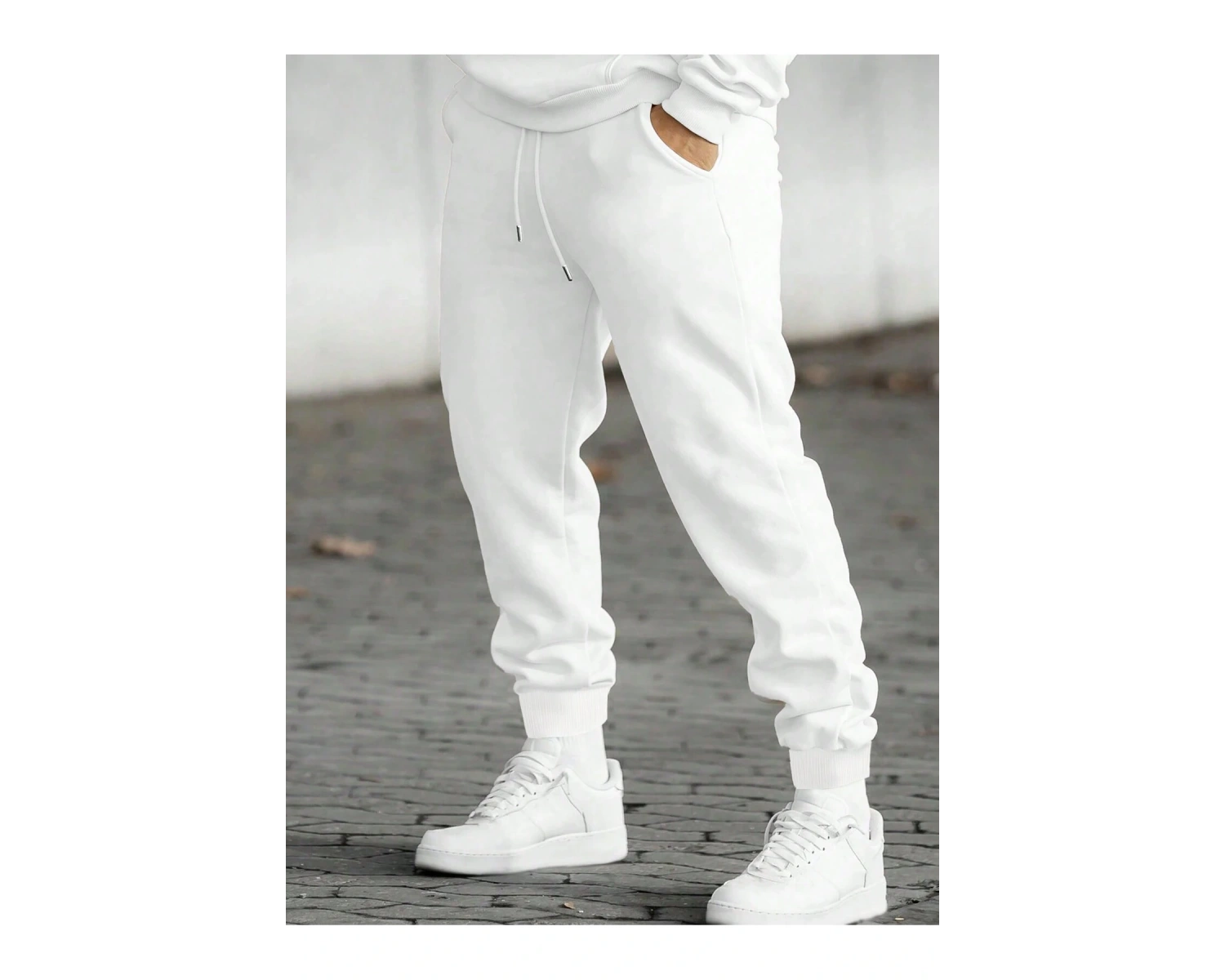 Erkek Elastik Bel İpli Jogger Pantolon