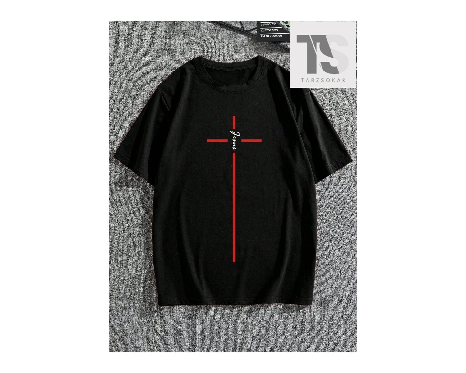 Erkek Emoji Baskılı T-Shirt