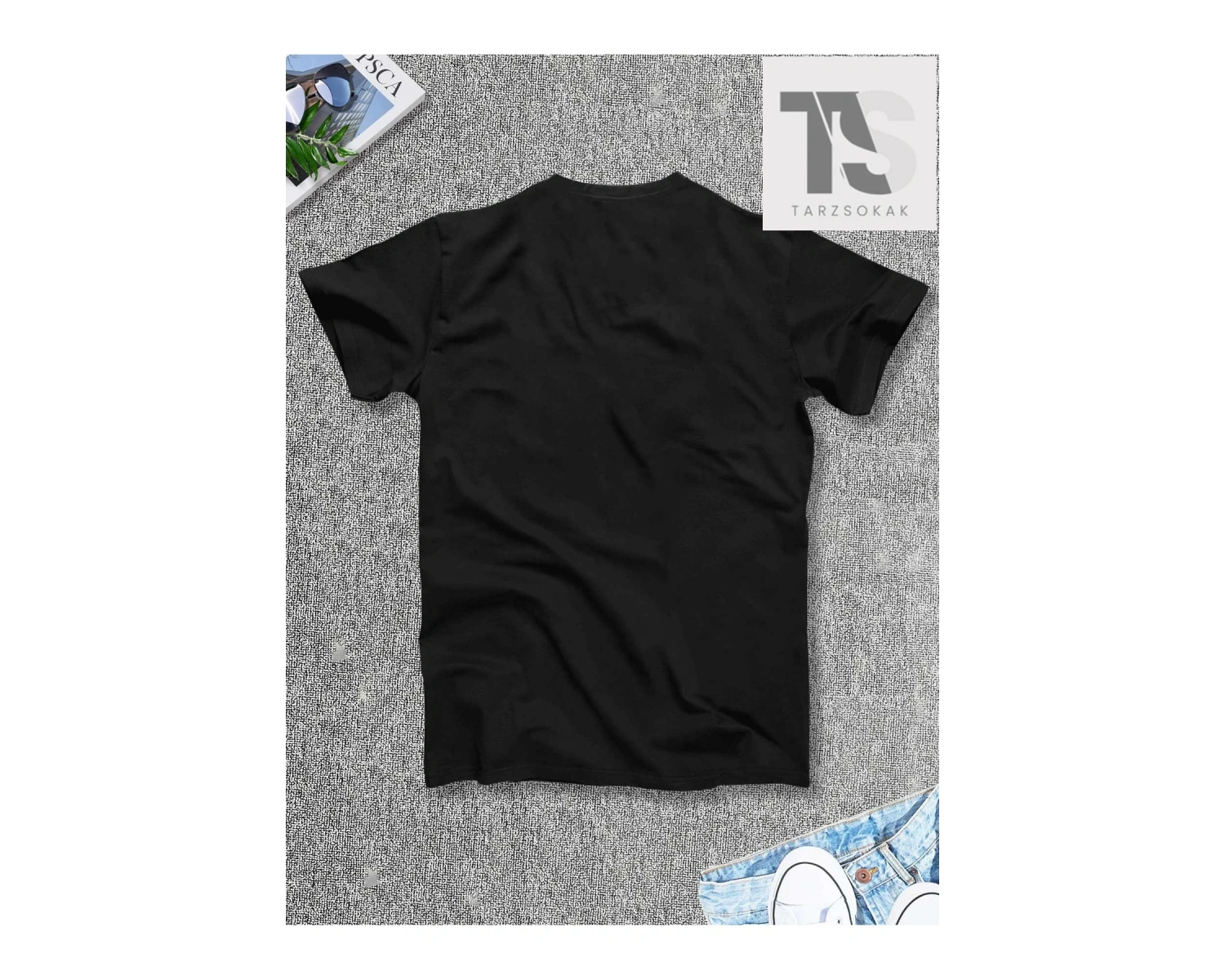 Erkek Figürlü Grafik Tişört