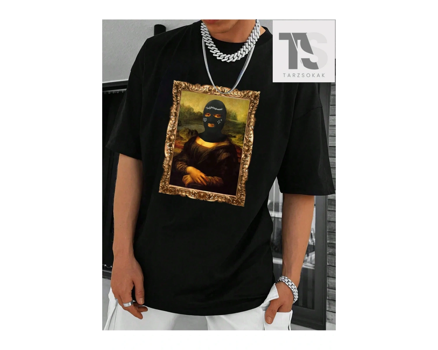 Erkek Grafik Baskılı Tişört