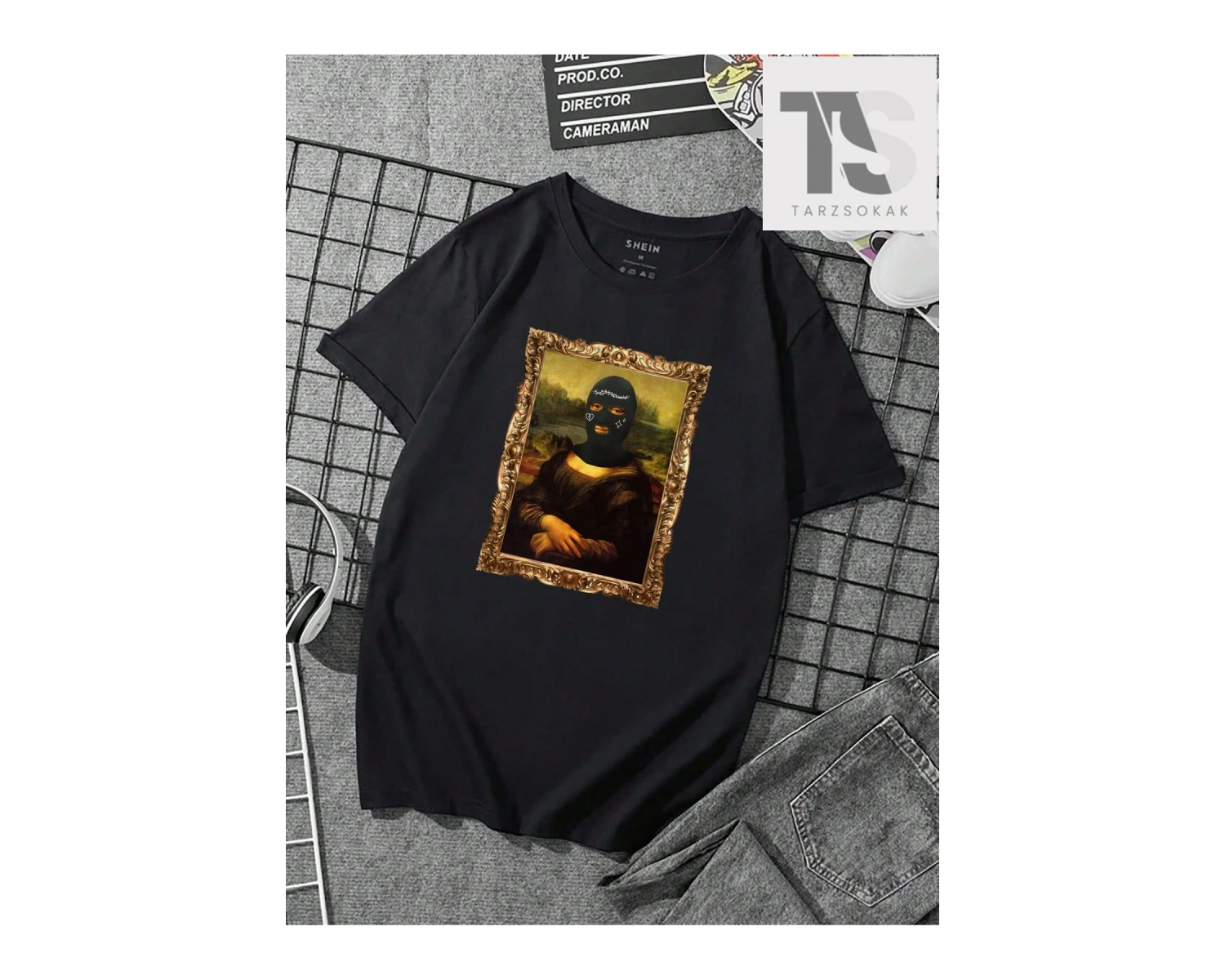 Erkek Grafik Baskılı Tişört