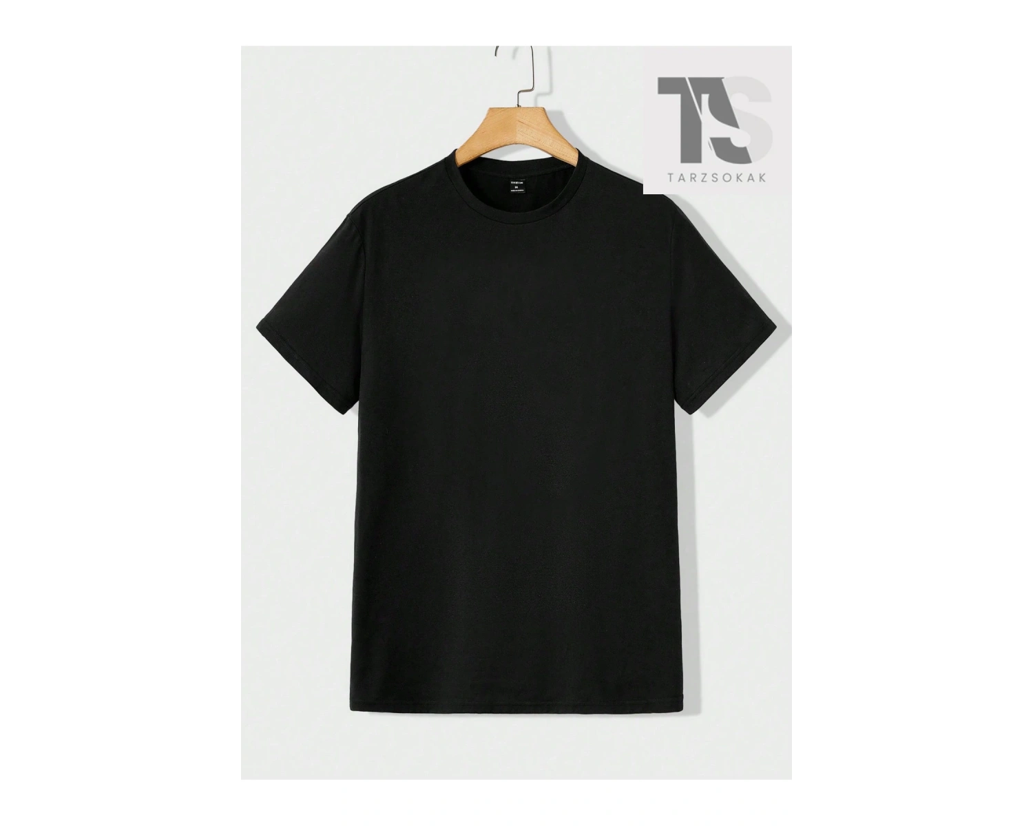 Erkek Günlük Göz Küresi ve Slogan Baskılı Tişört