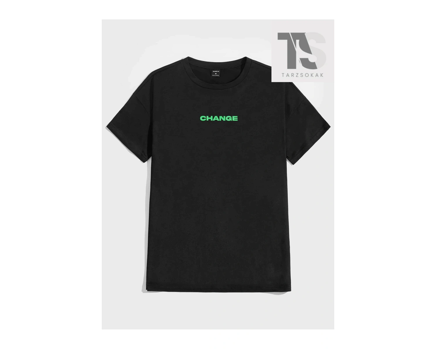 Erkek Harfli ve Grafik Baskılı Tişört