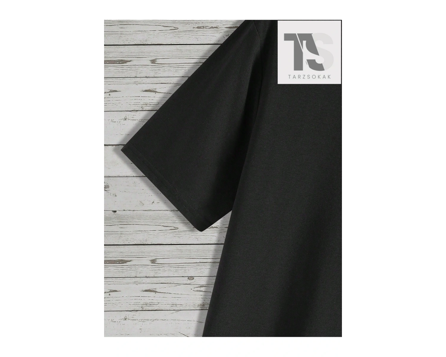 Erkek Heykel Baskılı Kısa Kollu Tişört