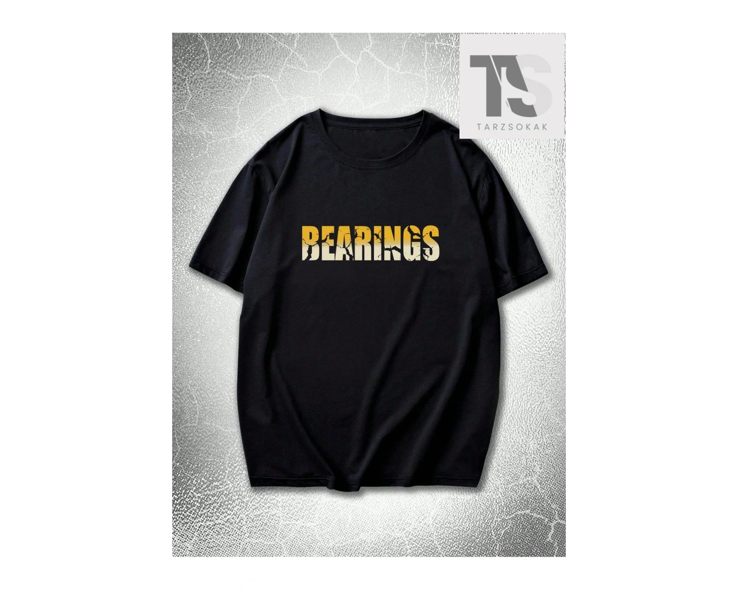 Erkek Karakter Baskılı Yuvarlak Yaka Kısa Kollu Tişört