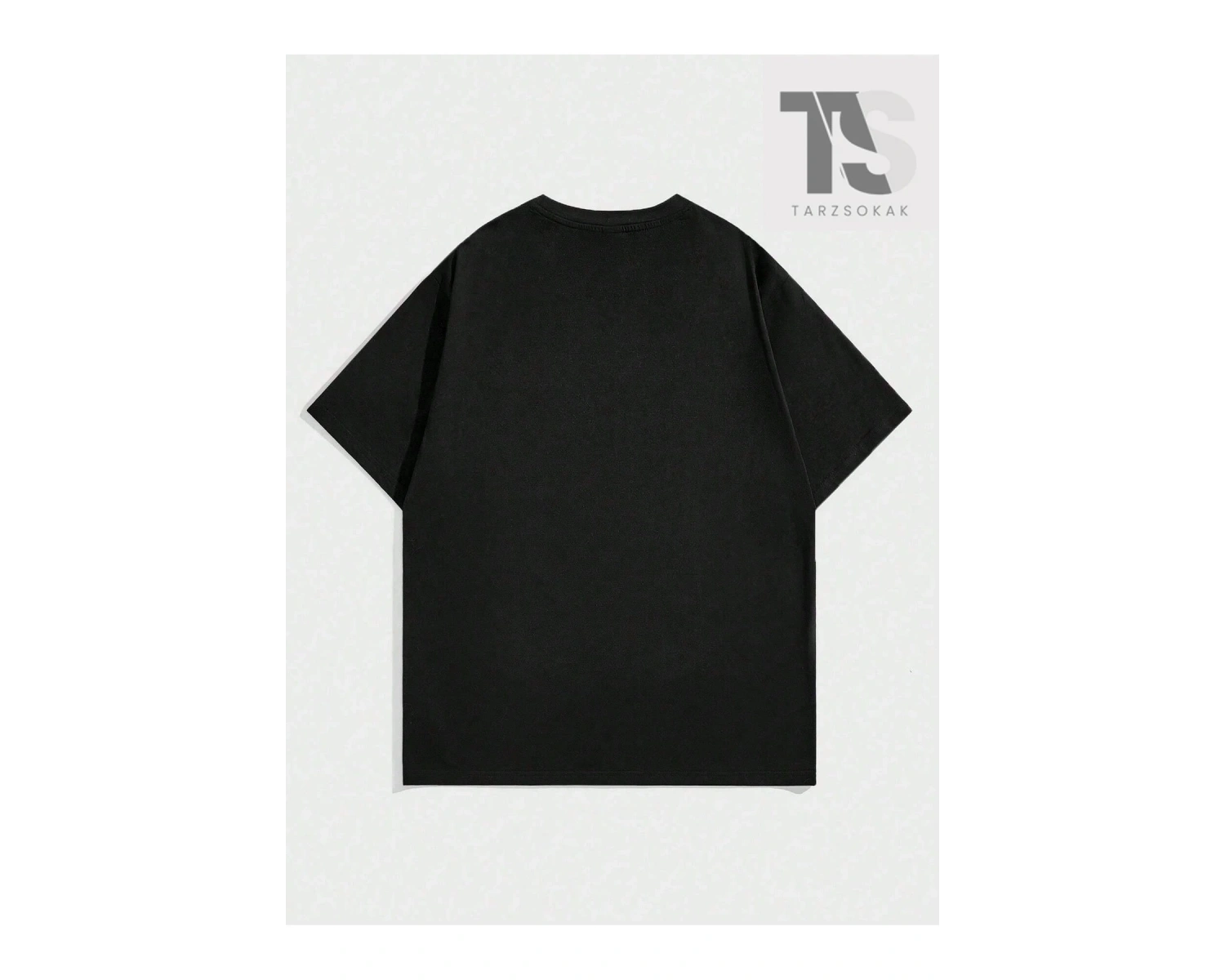 Erkek Karakter ve Harf Baskılı Tişört