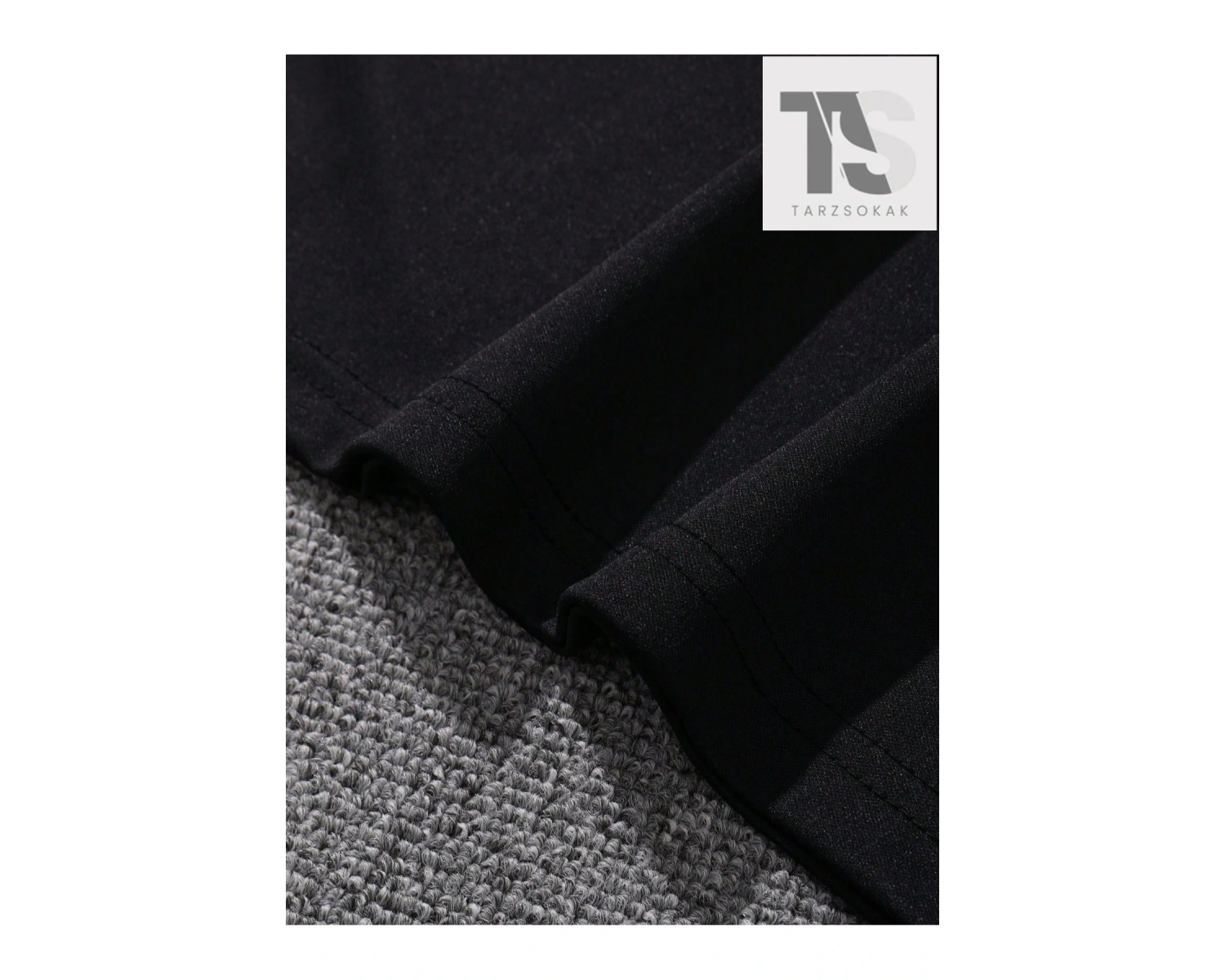 Erkek Karikatür Ayı ve Zarf Baskılı Kısa Kollu Tişört