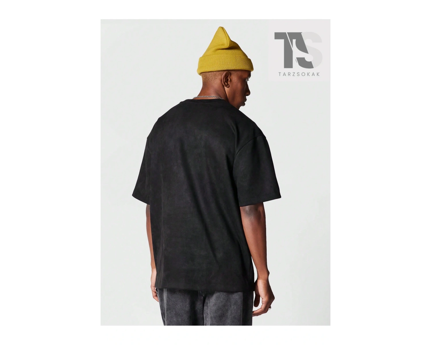 Erkek Kedi Baskılı Tişört