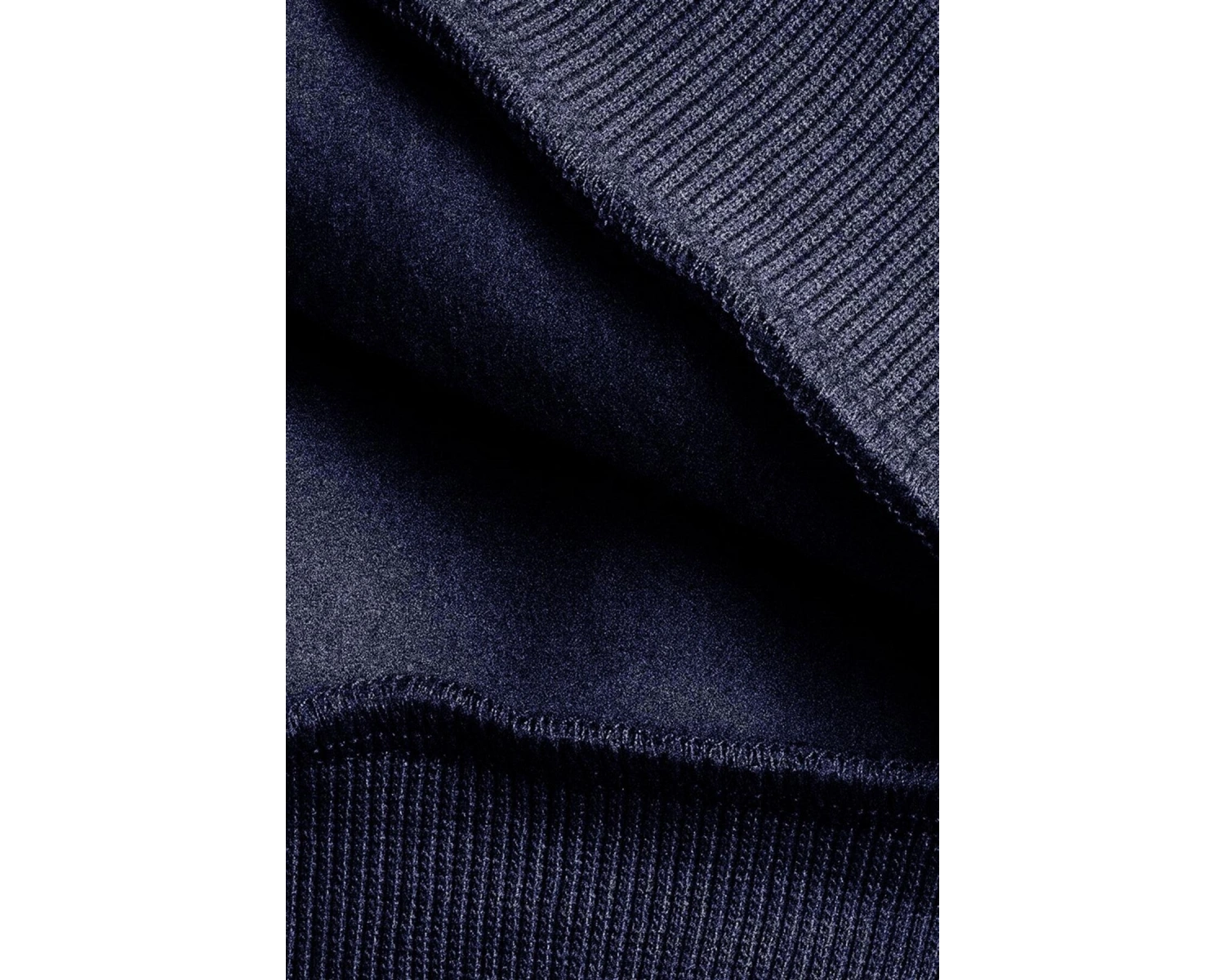 Erkek Lacivert Düz Kapüşonlu Oversize 3 iplik Şardonlu Salaş Bol Kesim Hoodie Swe Lacivert