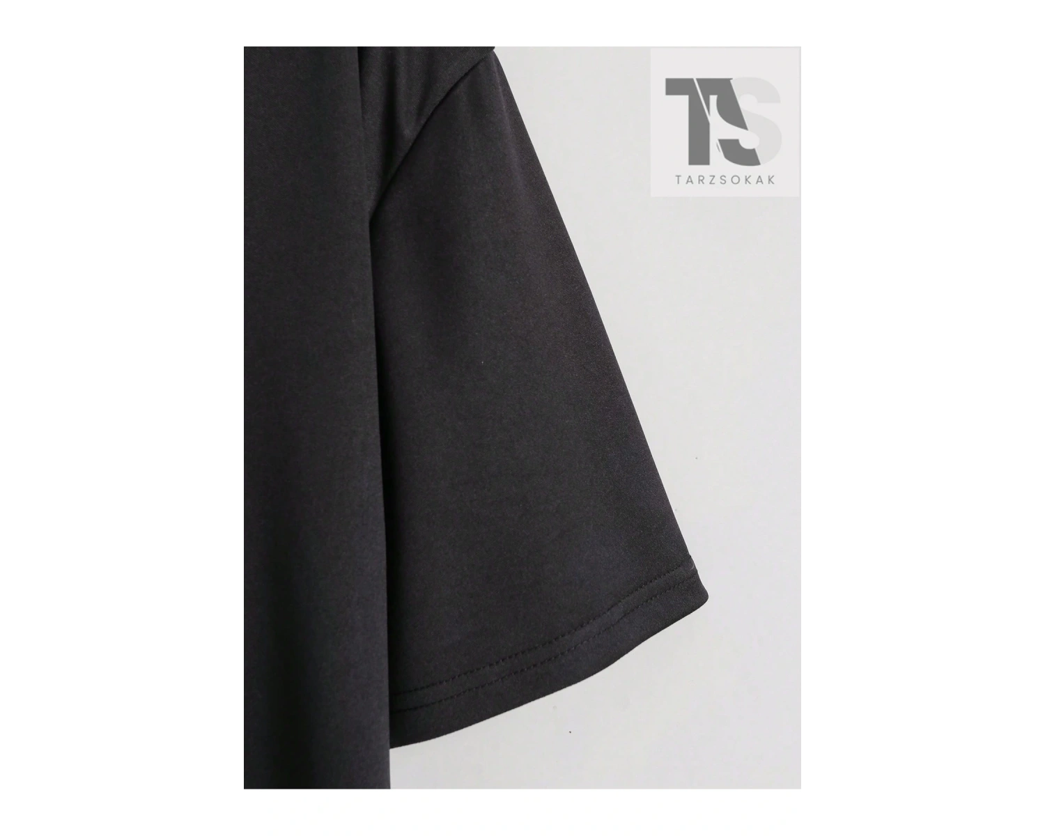 Erkek Melek ve Harf Baskılı Kısa Kollu Tişört