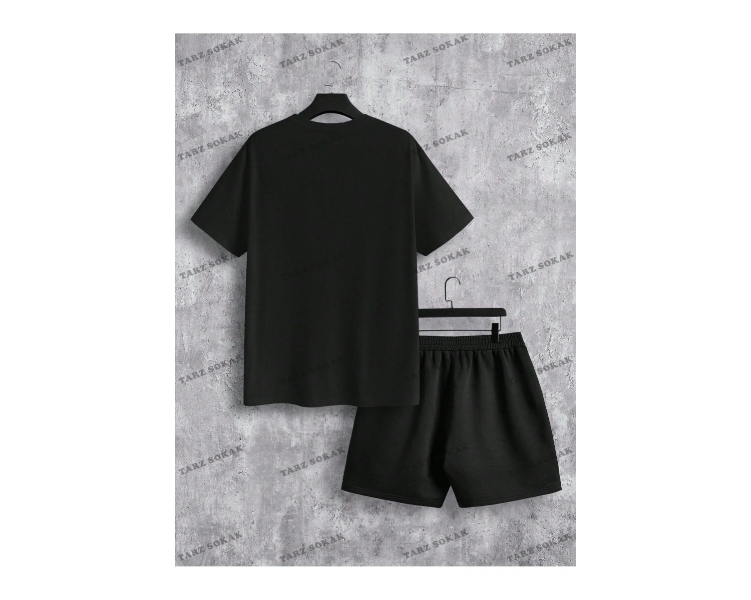 Erkek Örme Kısa Kollu Tişört ve Şort Takım