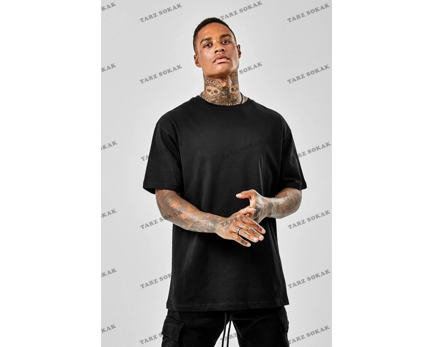 Erkek Oversize Beyaz