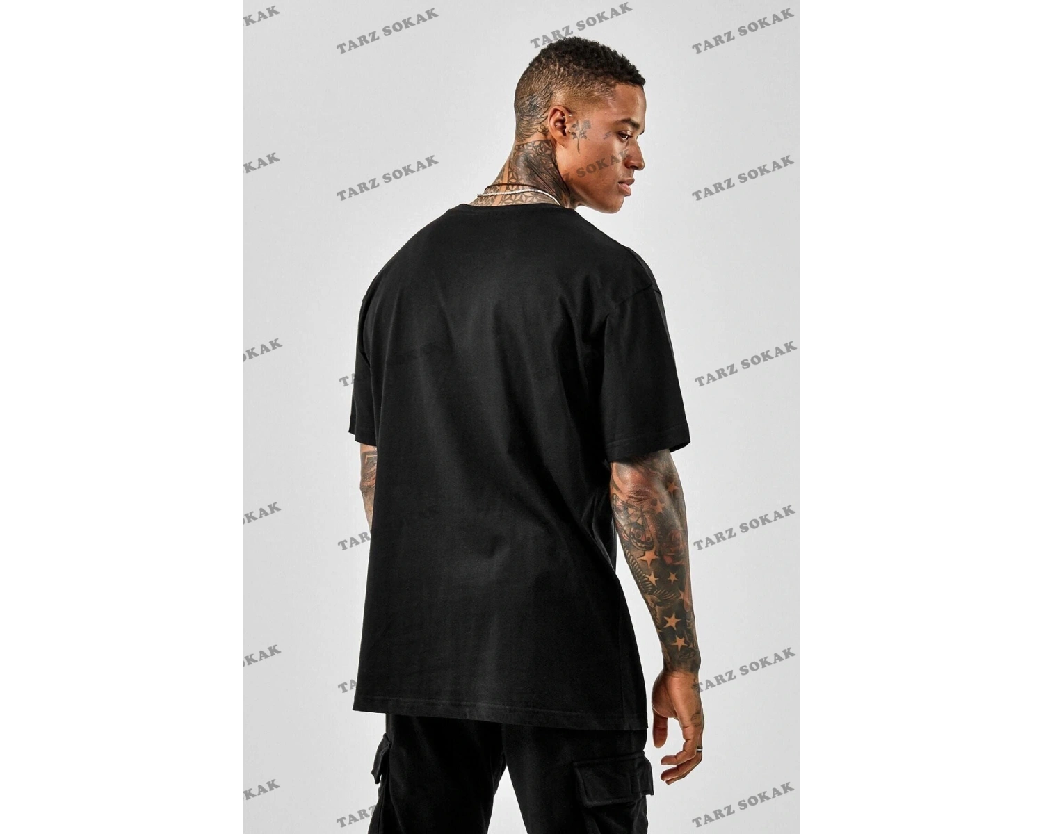 Erkek Oversize Beyaz