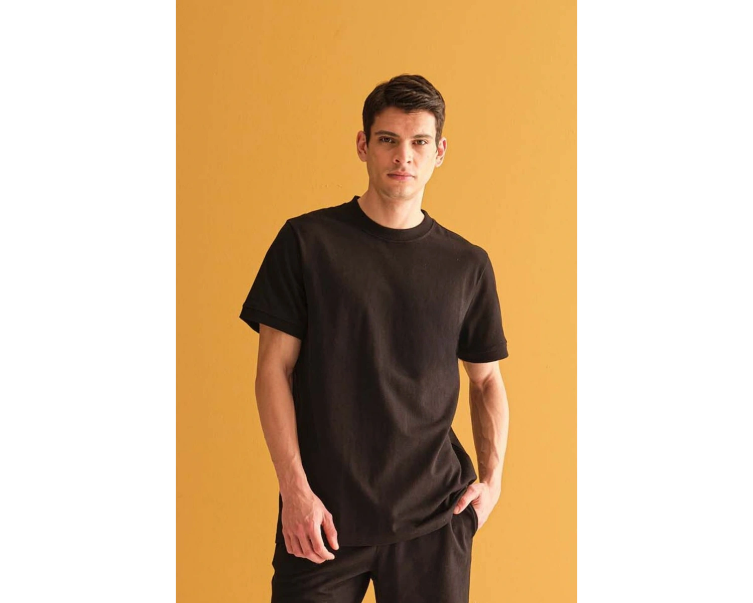 Erkek Oversize Comfort Kısa Kollu