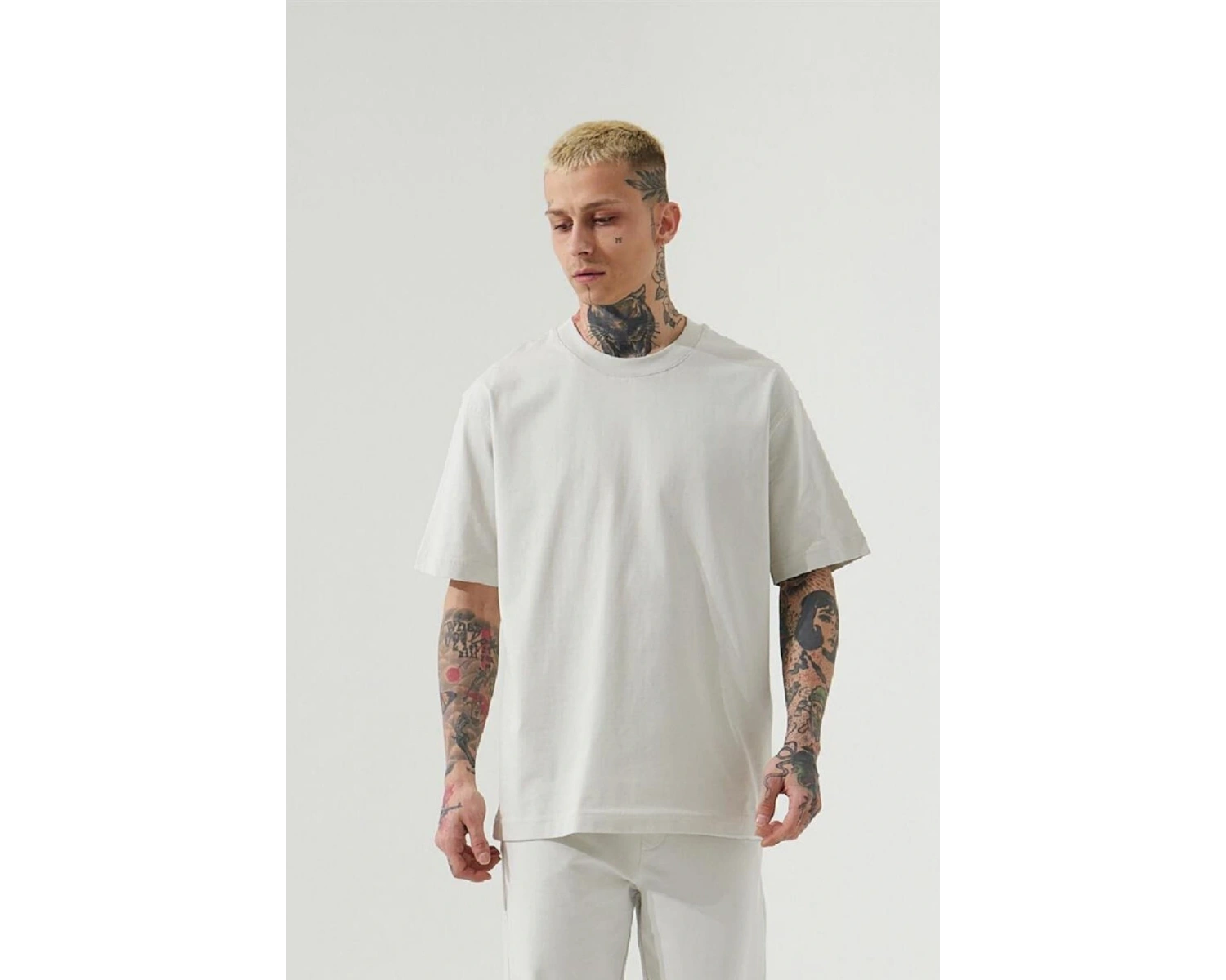 Erkek Oversize Kısa Kollu