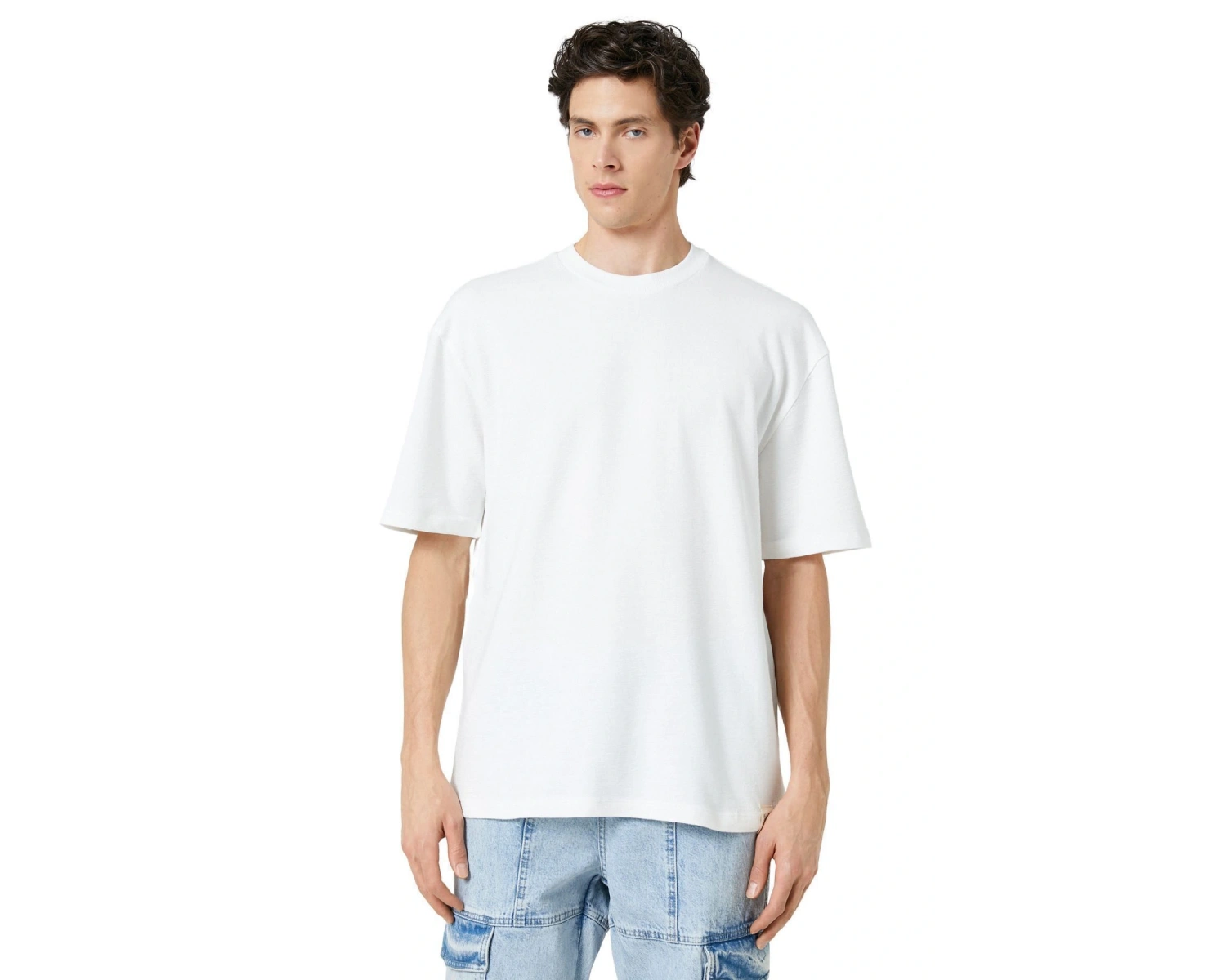 Erkek Rahat Kısa Kollu Oversize