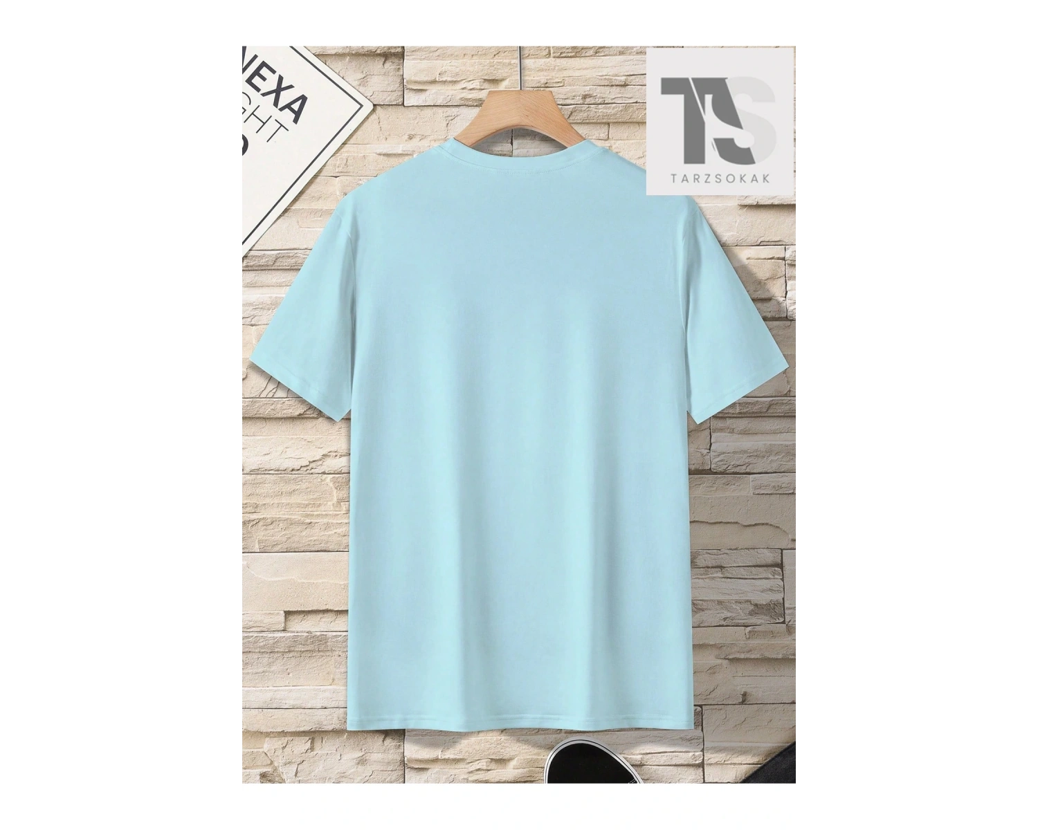 Erkek Slogan Baskılı T-shirt