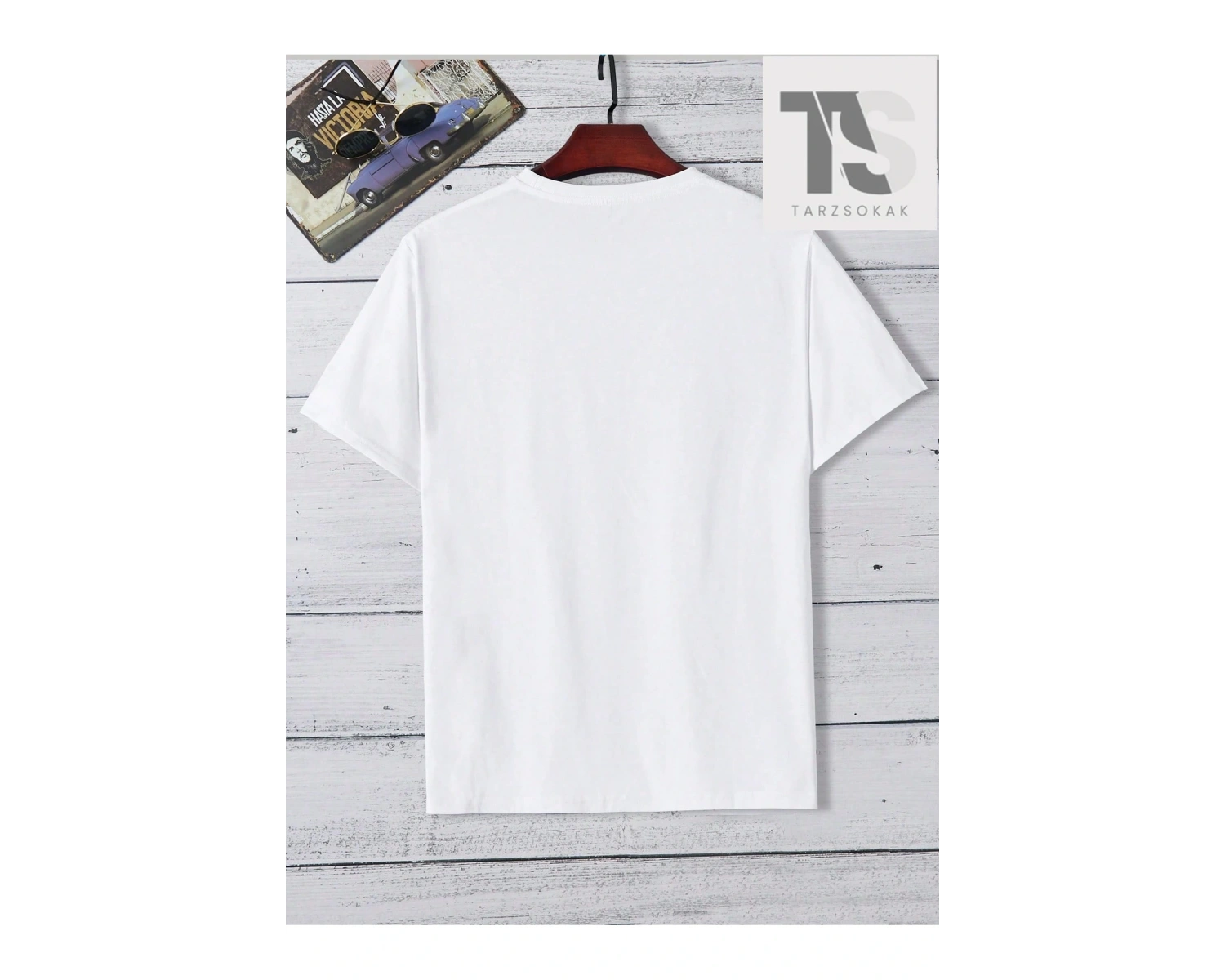 Erkek Slogan Baskılı T-shirt