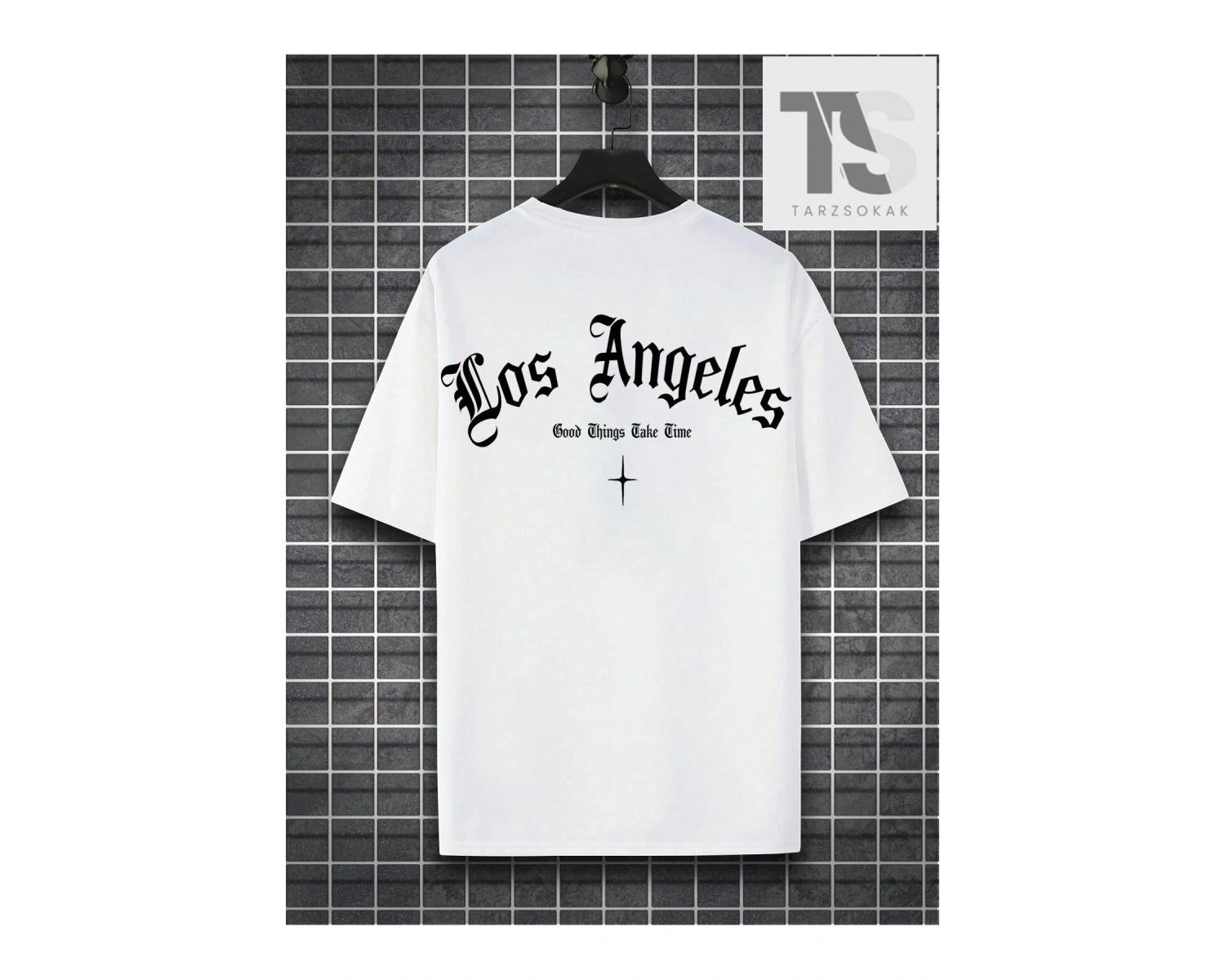 Erkek Yazılı Baskılı T-shirt