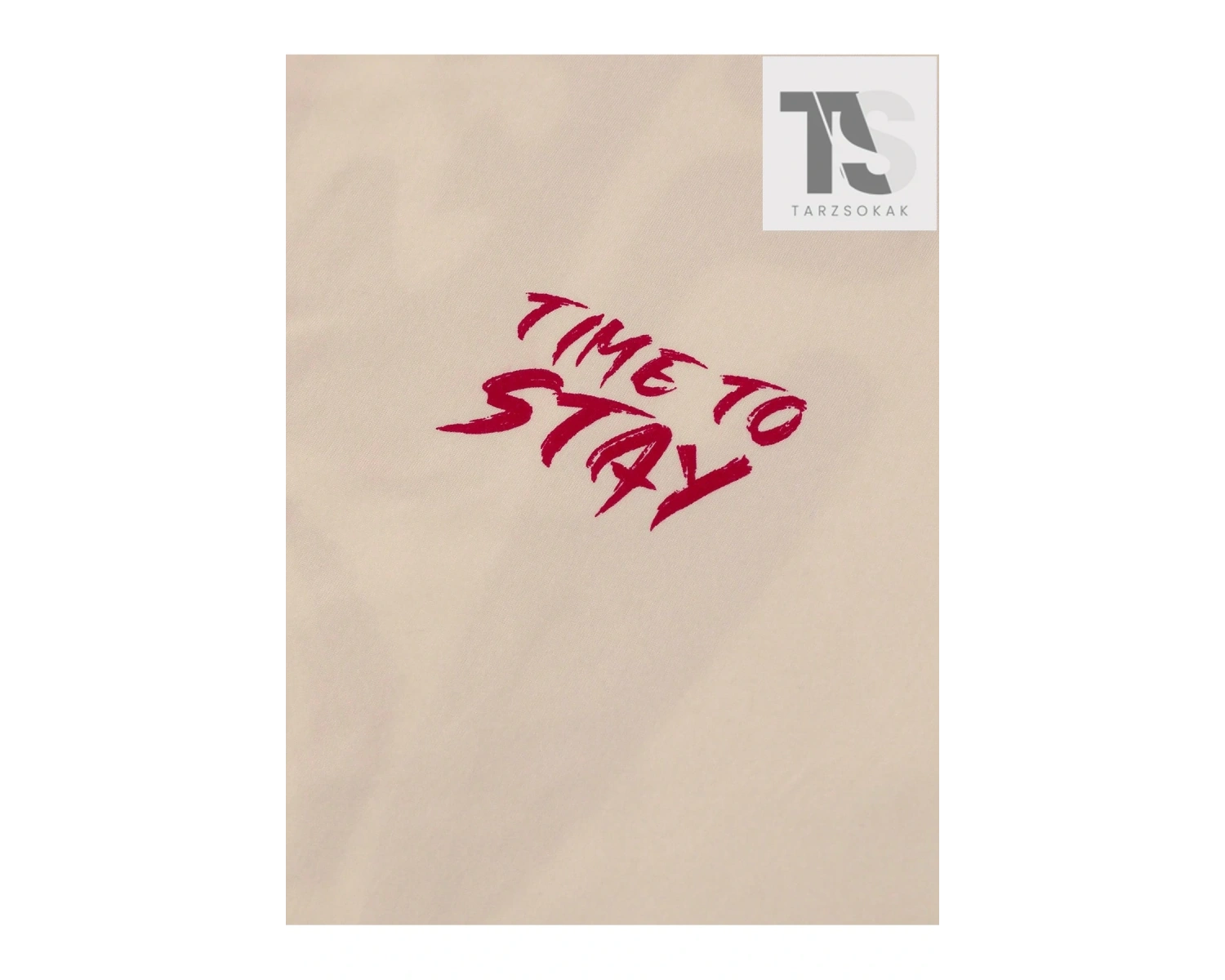 Erkek Yazılı Baskılı Tişört