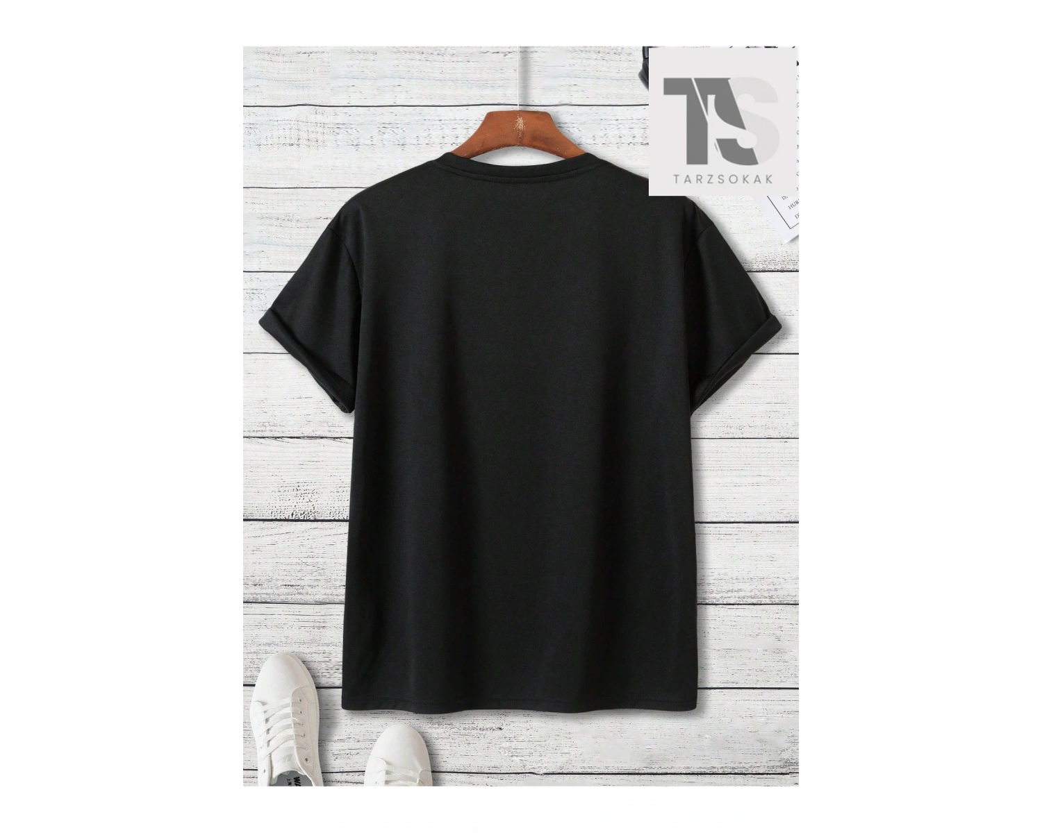 Erkek Yenilikçi Baskılı Kısa Kollu Tişört