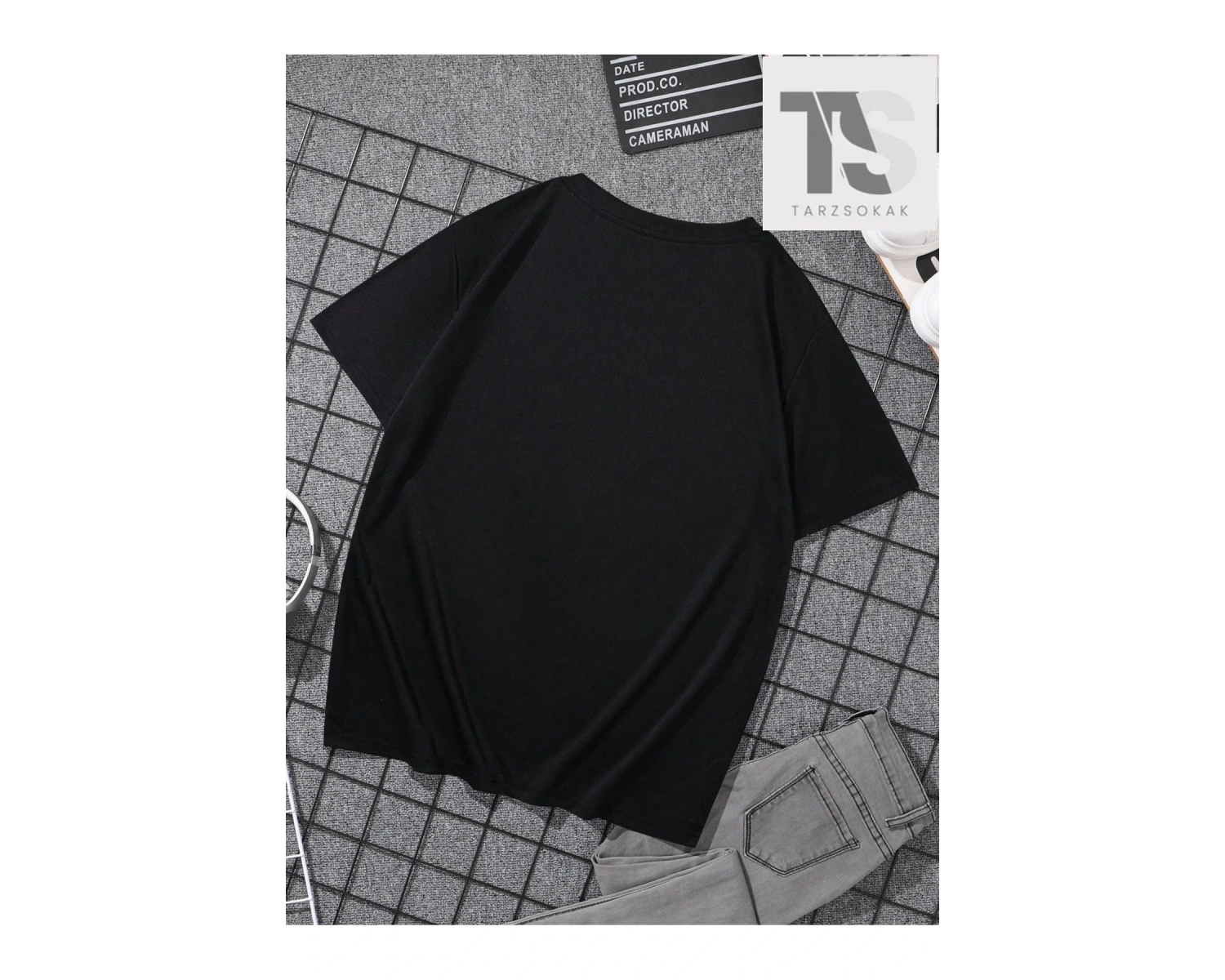 Erkekler Karikatür Grafik Tişört