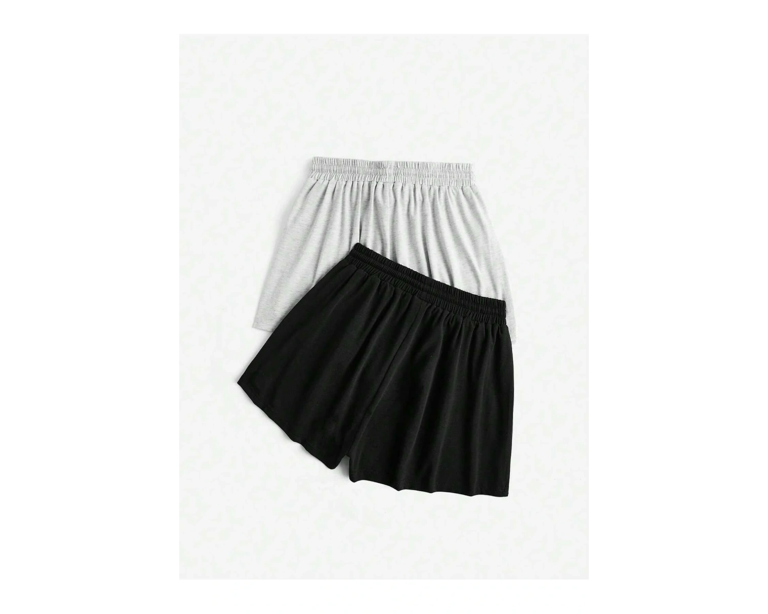 Essnce 2pcs Drawstring Waist Track Şort