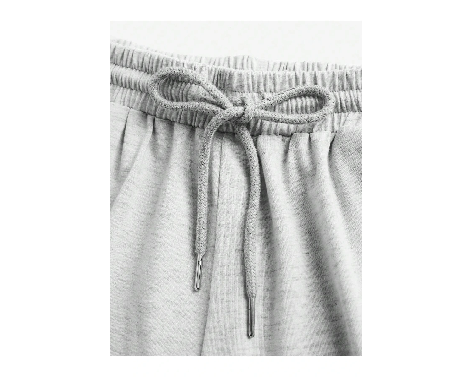 Essnce 2pcs Drawstring Waist Track Şort