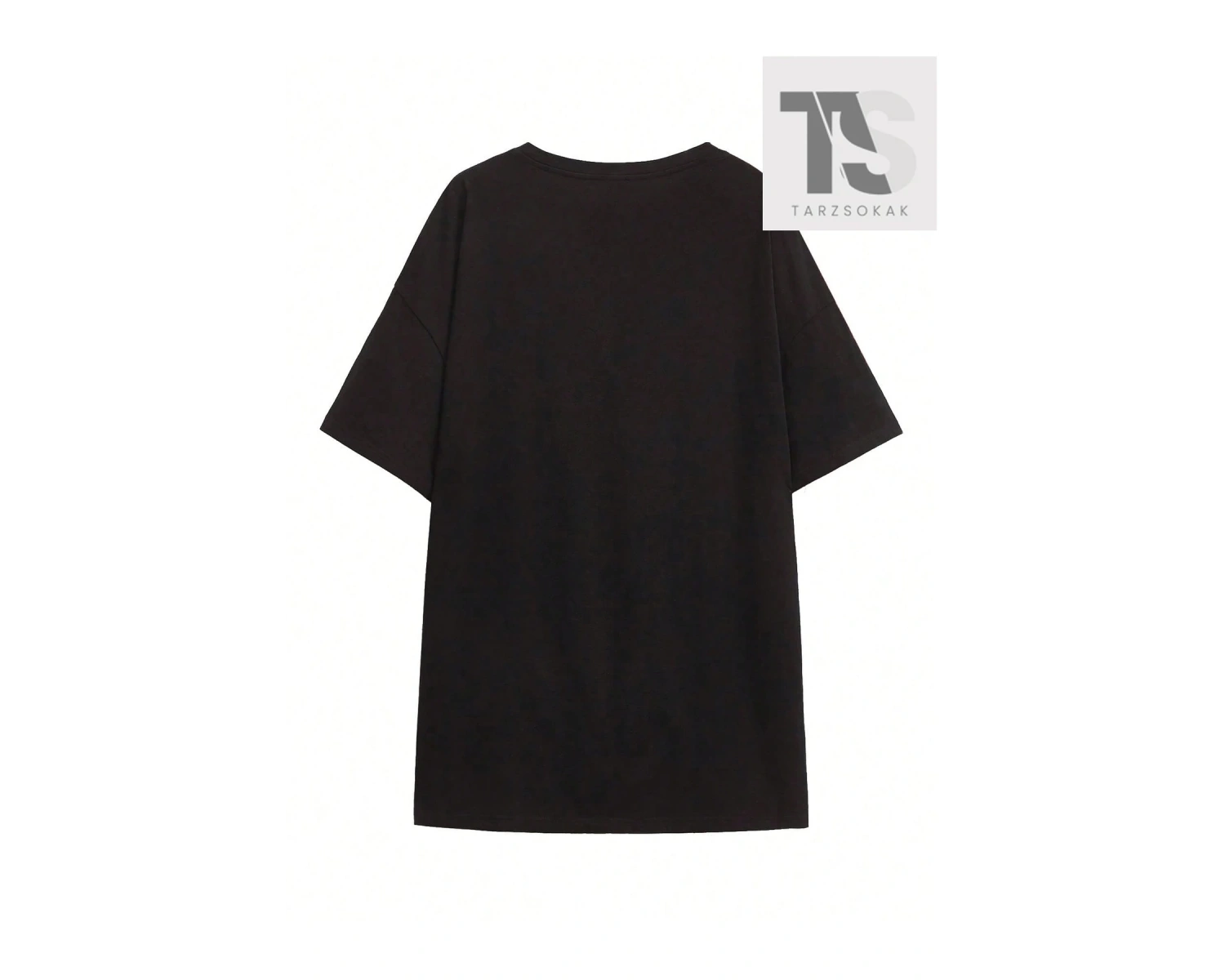 Essnce Kadın Çiçek & Harf Baskılı Yuvarlak Yaka Kısa Kollu Tişört