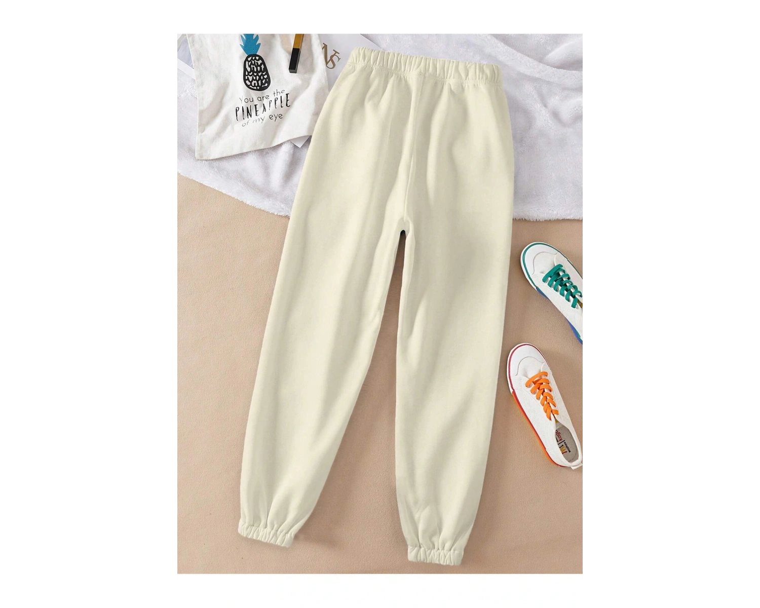 Essnce Katı Belden Bağlamalı Eşofman Altı