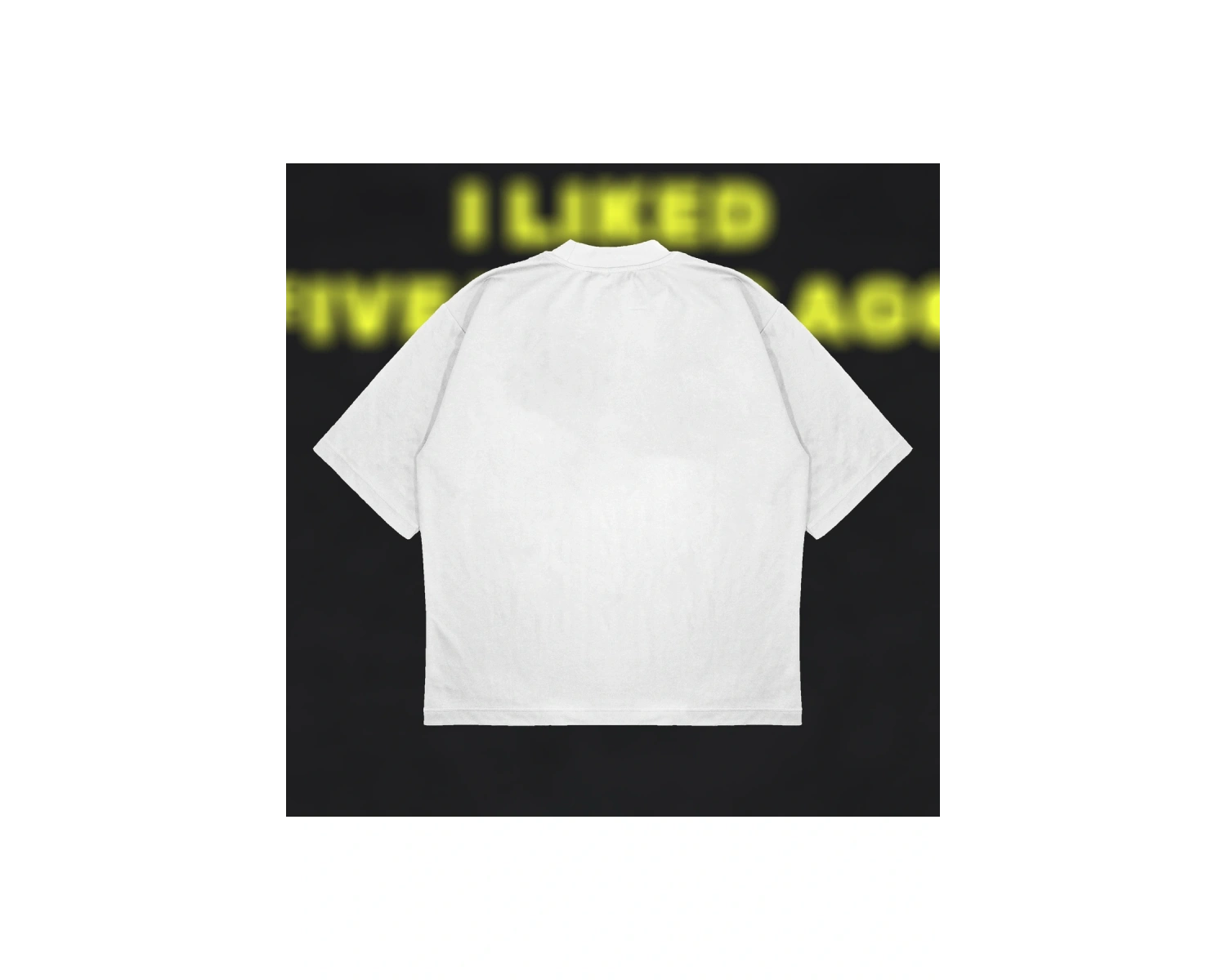 Everything You Like Oversize Unisex Pamuklu Nefes Alan Kalın Kumaşlı