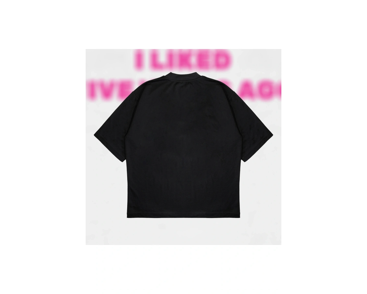 Everything You Like Oversize Unisex Pamuklu Nefes Alan Kalın Kumaşlı